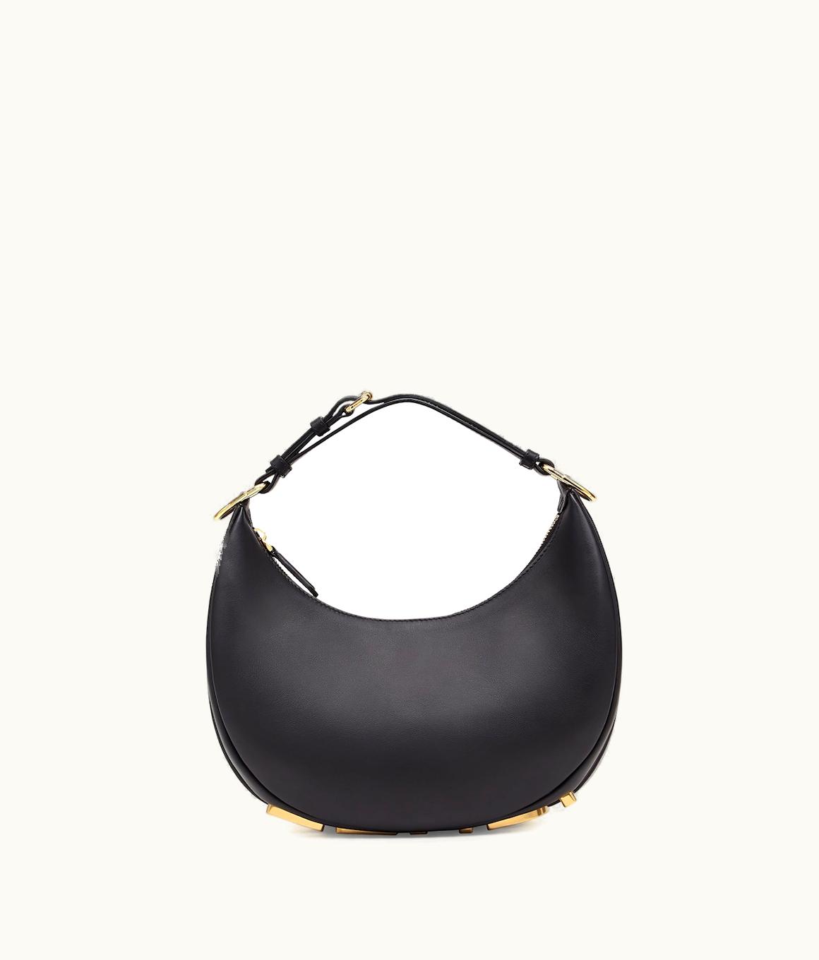 Fendi Fendigraphy Small - Black Leather Bag