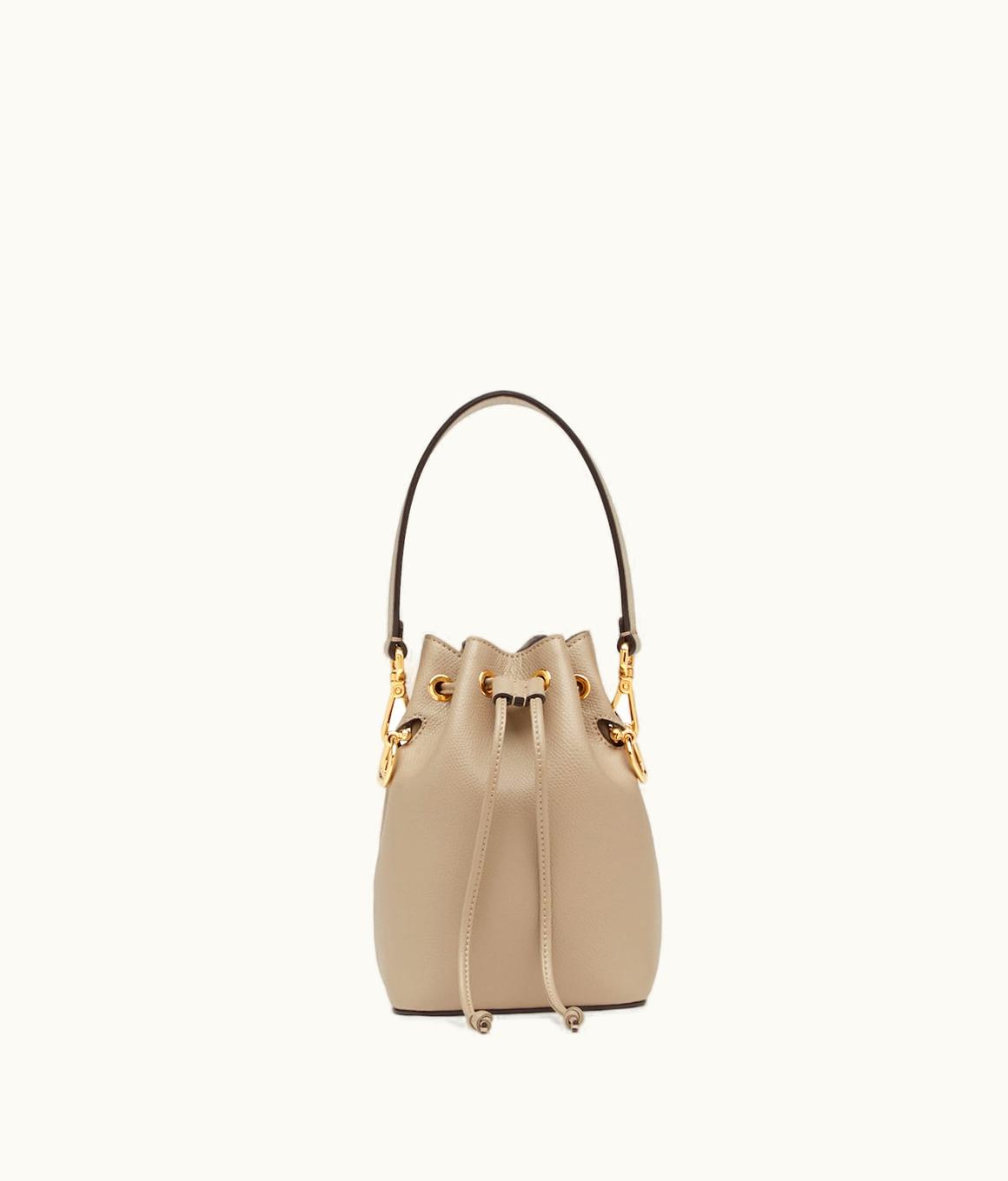 Fendi Fendi Mon Tresor Mini-Bag Bucket Beige