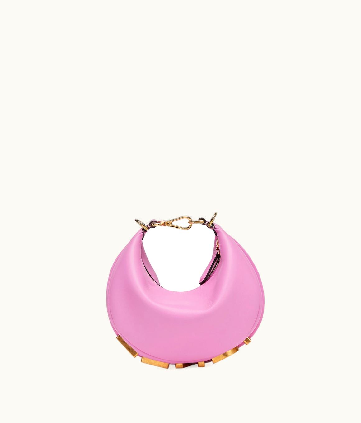 Fendi Fendigraphy Mini - Pink Leather Mini-Bag