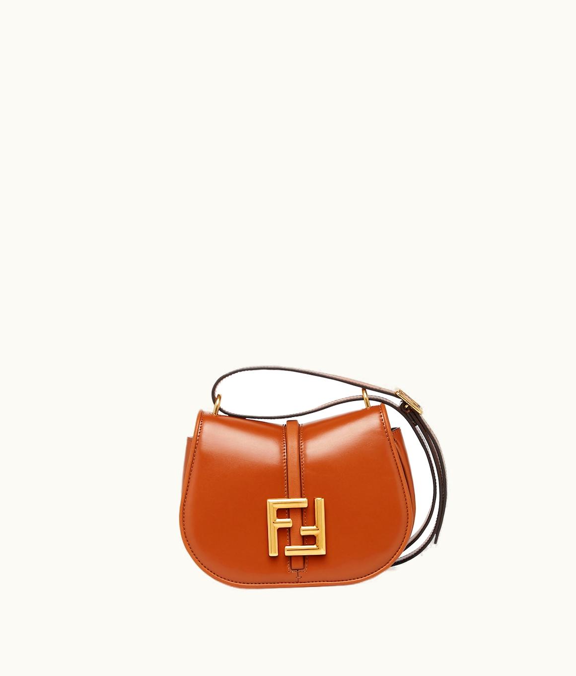 Fendi Fendi C’mon Mini - Brown Leather Bag