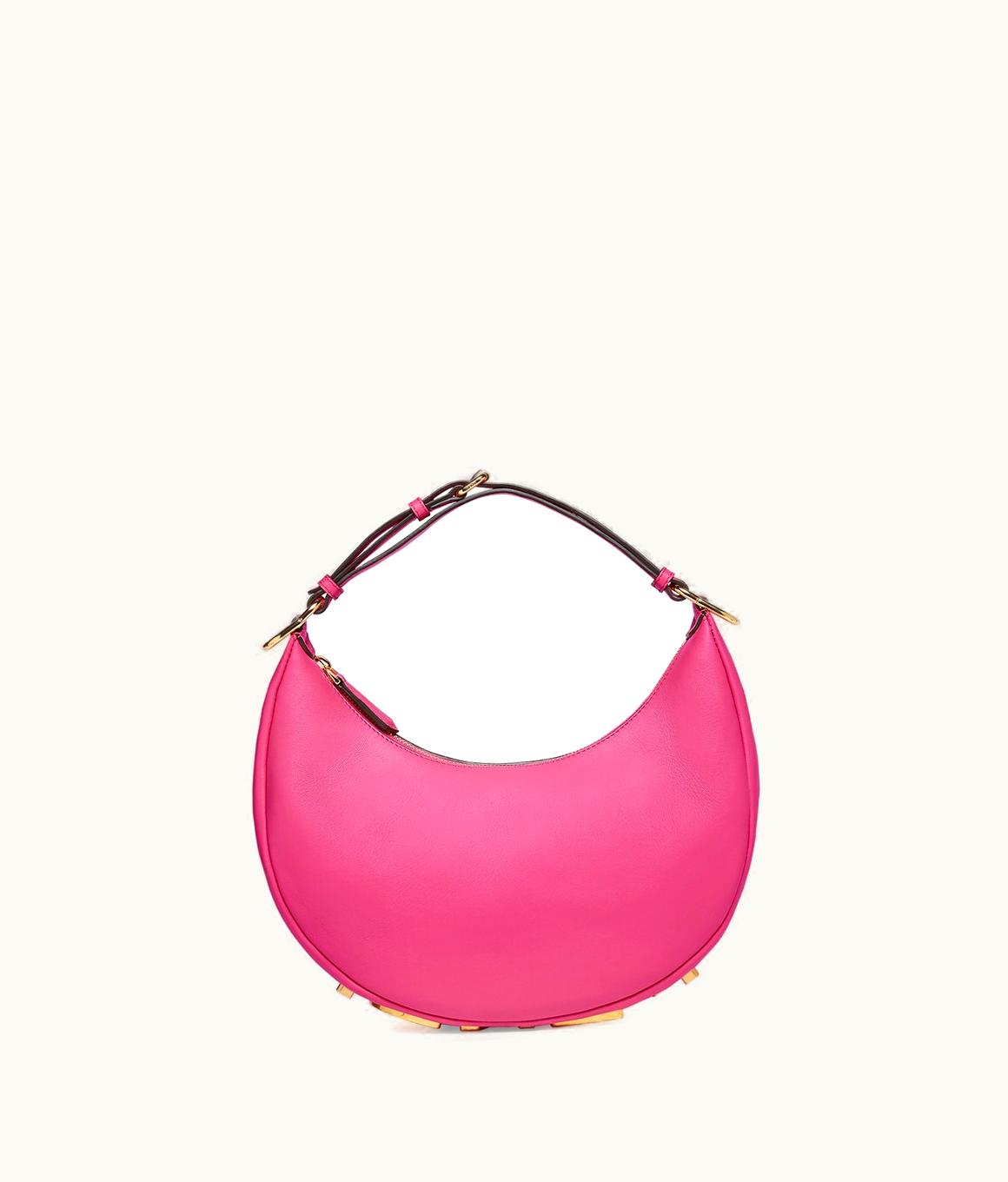 Fendi Fendigraphy Small - Fuchsia Leather Bag