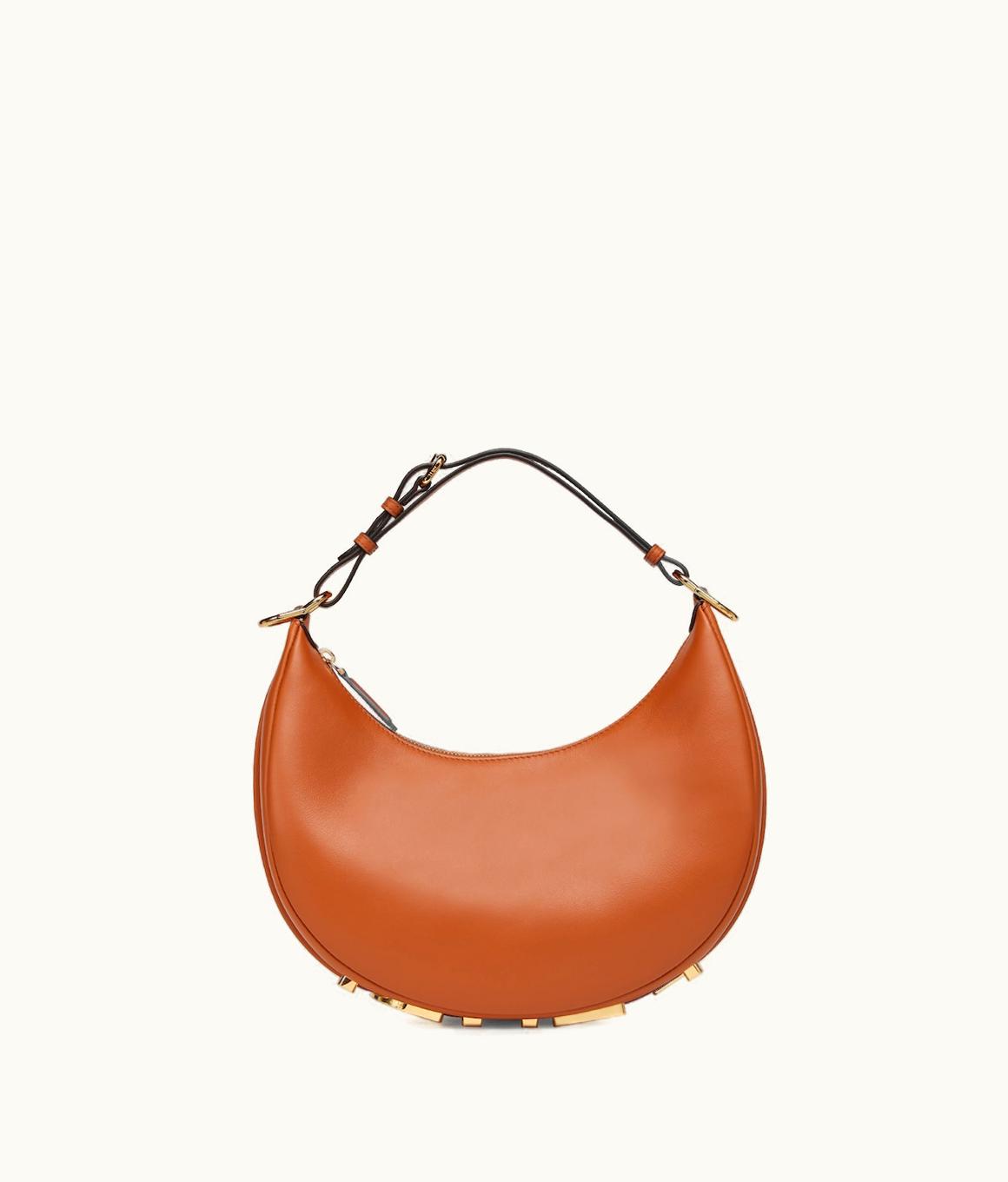 Fendi Fendigraphy Small - Brown Leather Bag