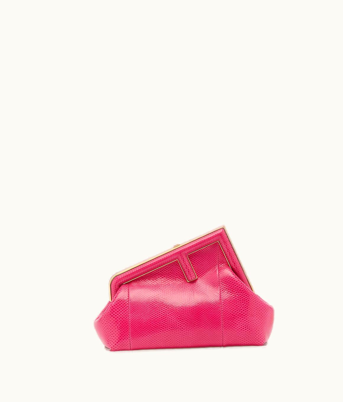 Fendi Fendi First Small - Fuchsia Karung Bag