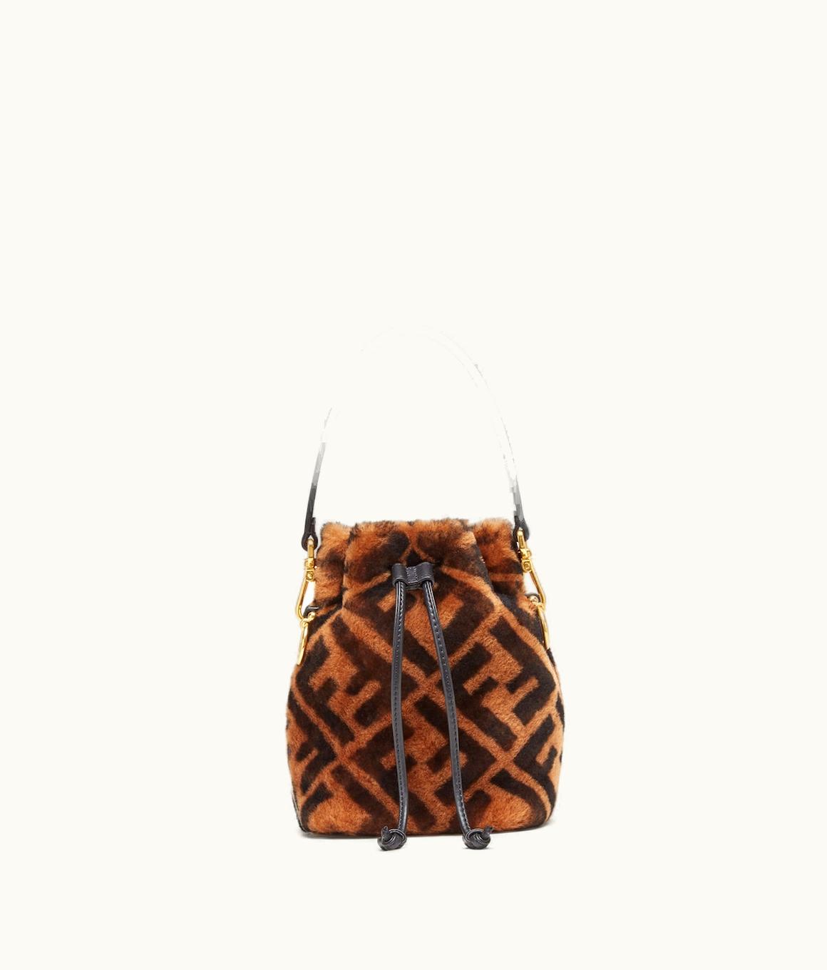 Fendi Fendi Mon Tresor - Mini-bag In Brown Sheepskin