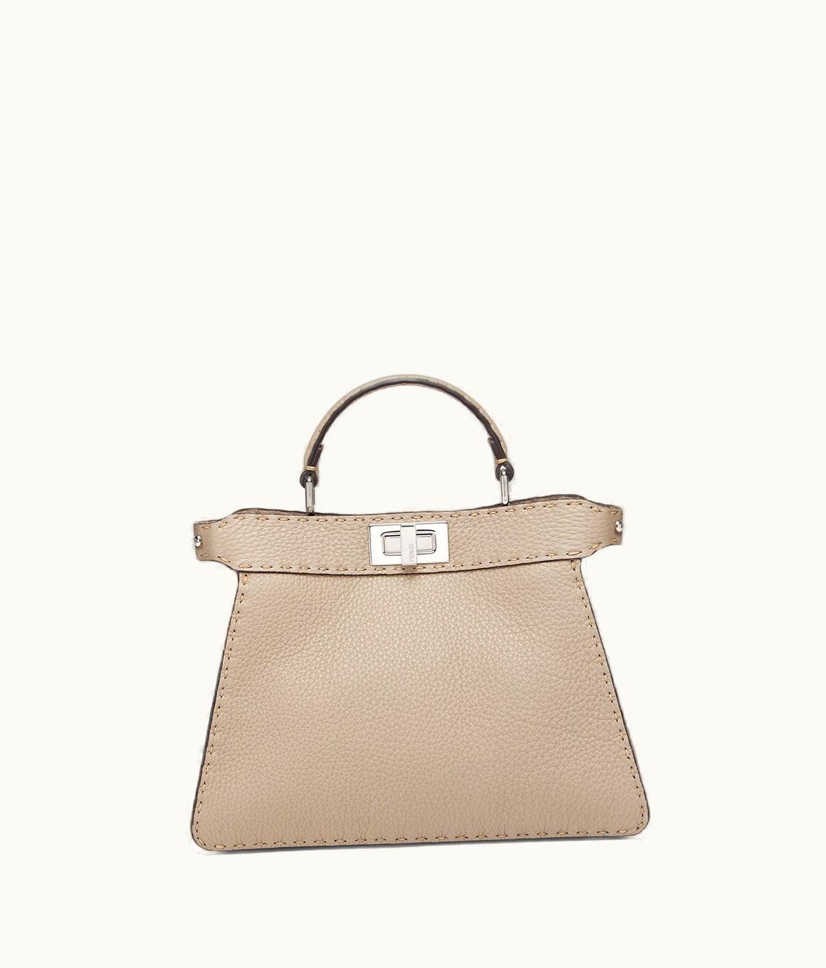 Fendi Fendi Peekaboo I Seeu Small - Dove Grey Selleria Bag