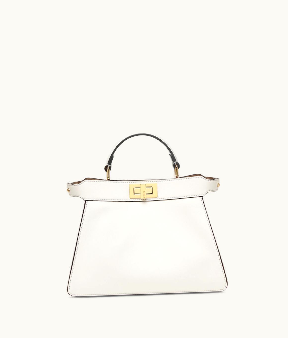 Fendi Fendi Peekaboo Iseeu Small - White Leather Bag