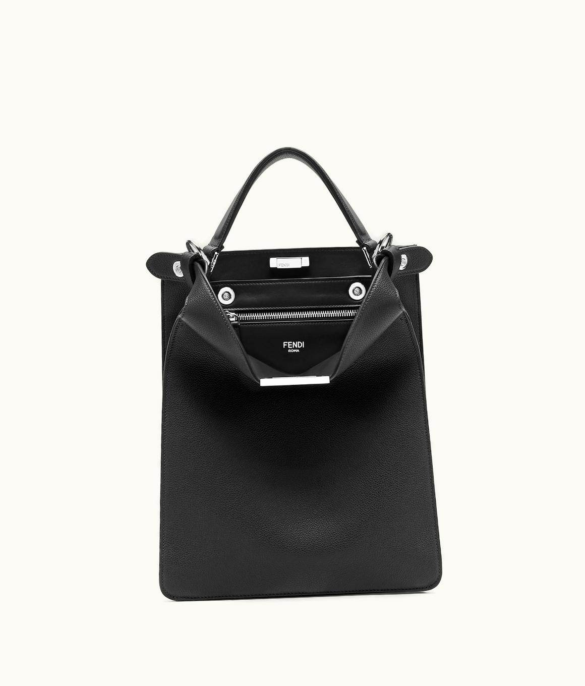 Fendi Fendi Peekaboo X-Lite Small - Black Selleria Bag