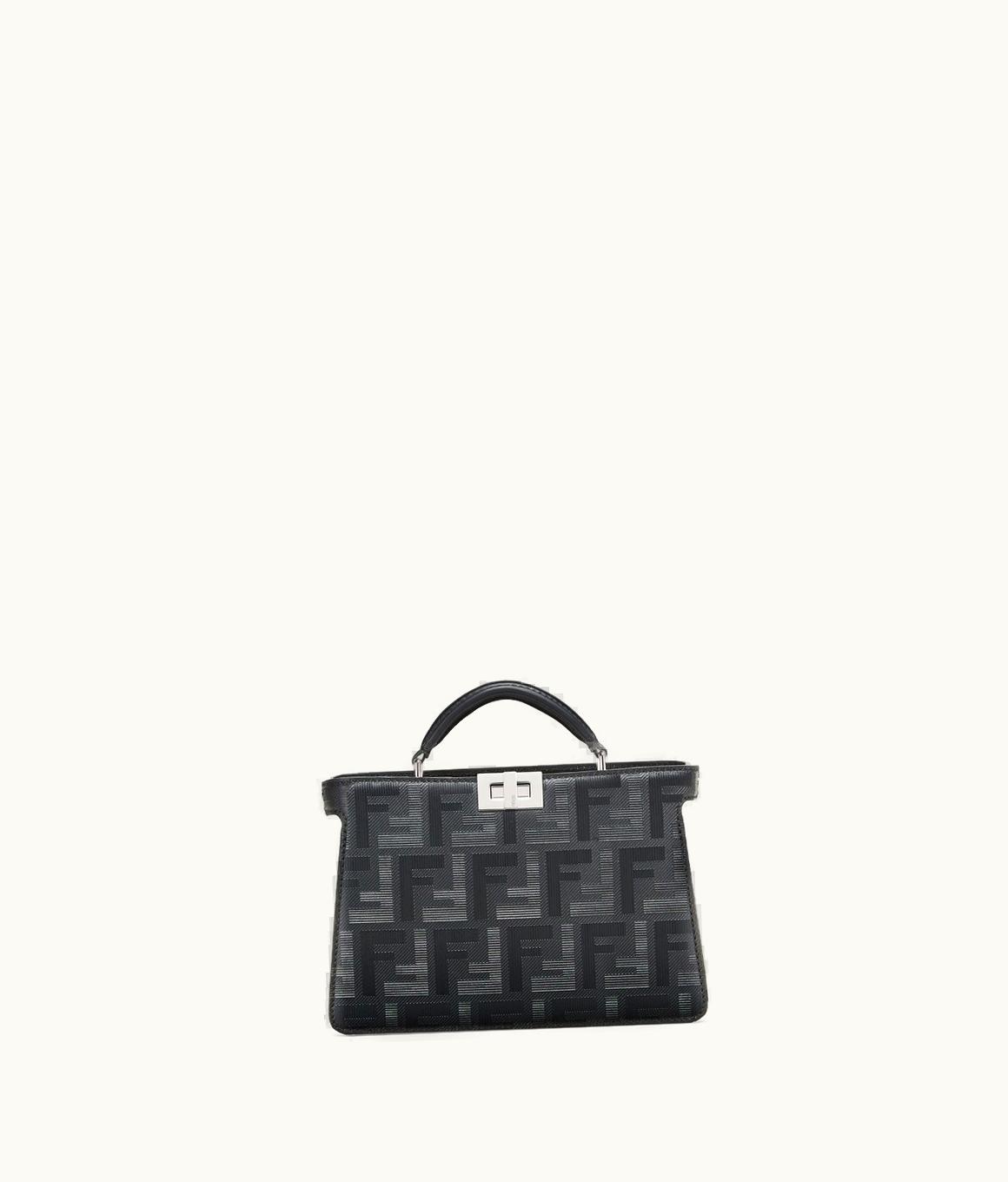 Fendi Fendi Peekaboo Iseeu Xcross - Black Leather Bag