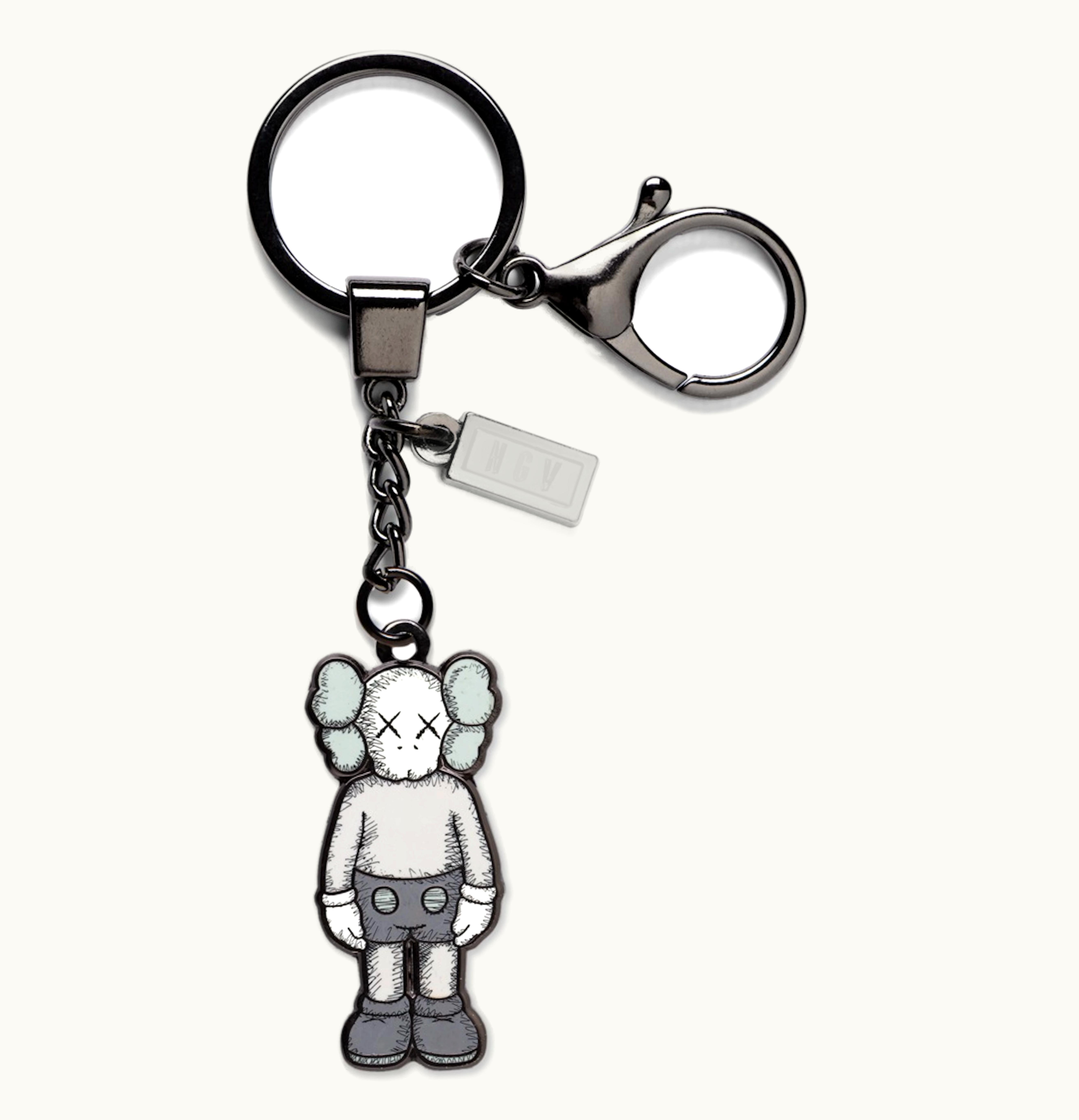KAWS KAWS NGV Keyring Gray