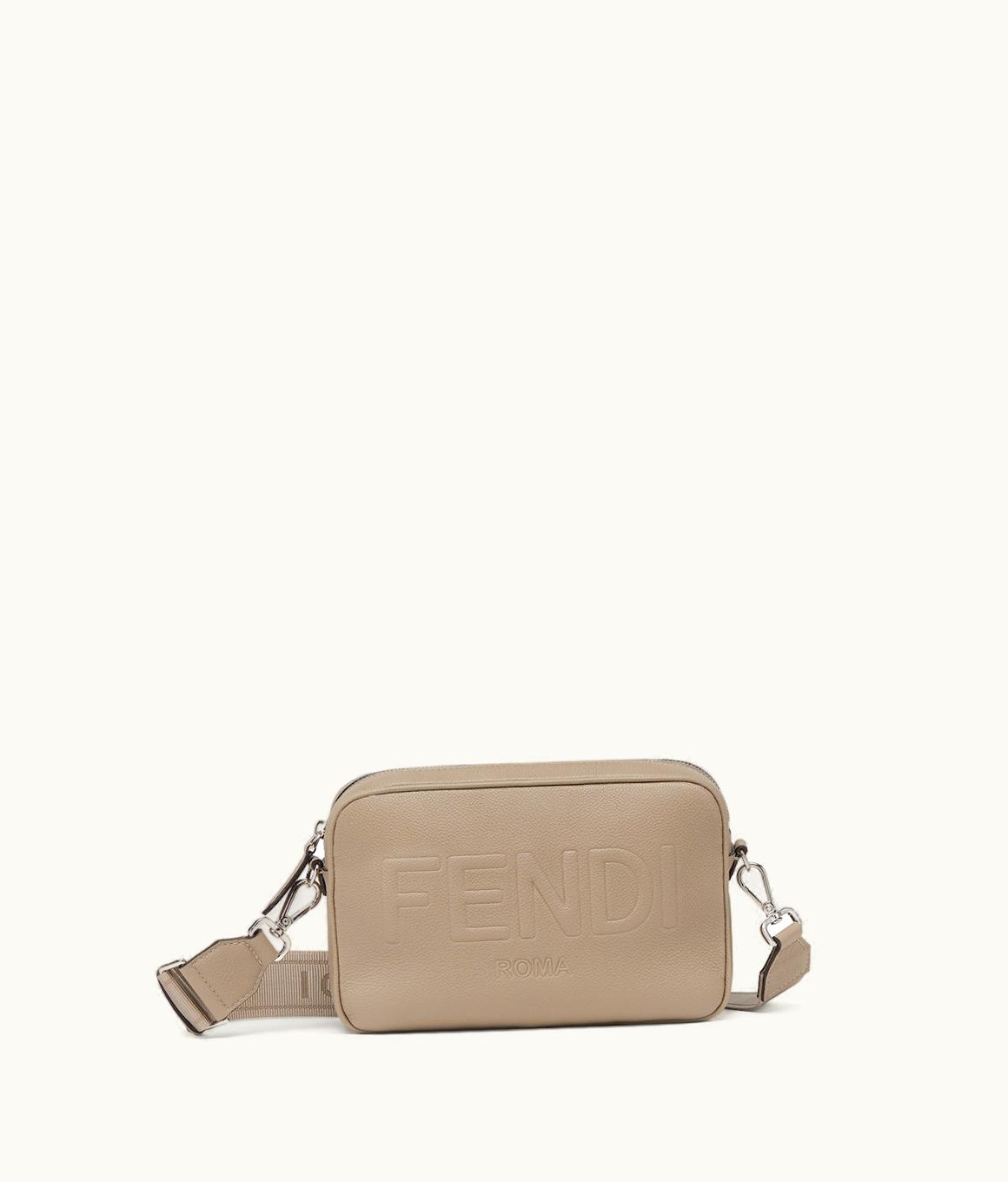 Fendi Fendi Roma Camera Case - Beige Leather Bag