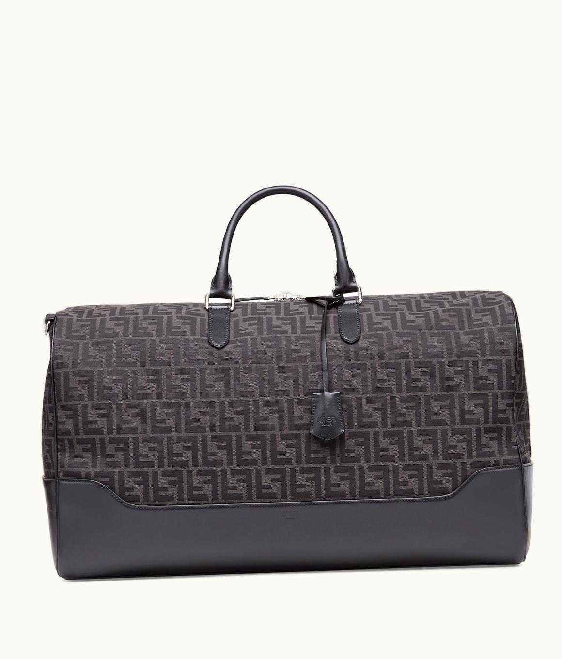Fendi Fendi Large Duffle Bag - FF Jacquard Fabric Large Bag