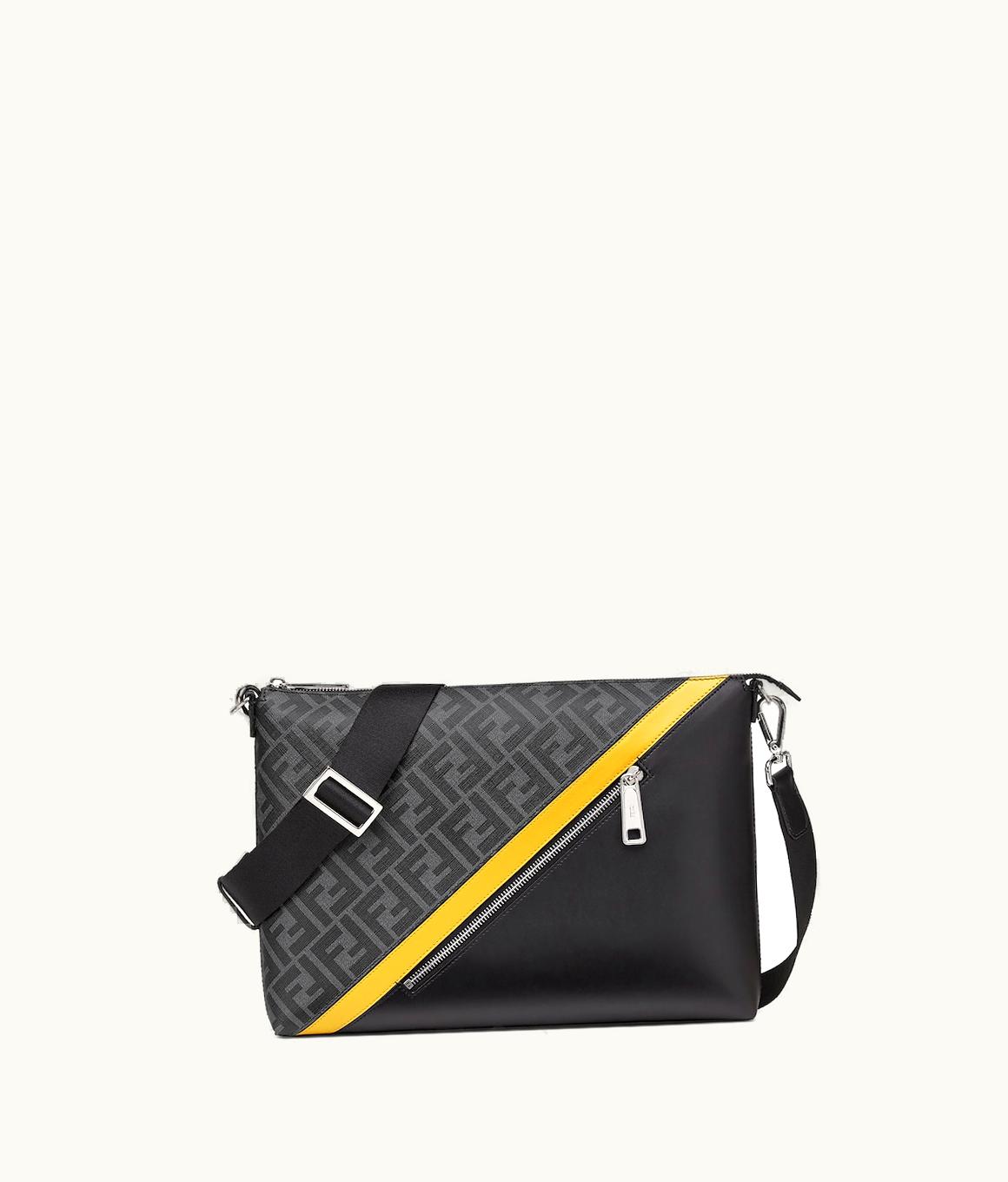 Fendi Fendi Messenger - Gray Fabric Bag