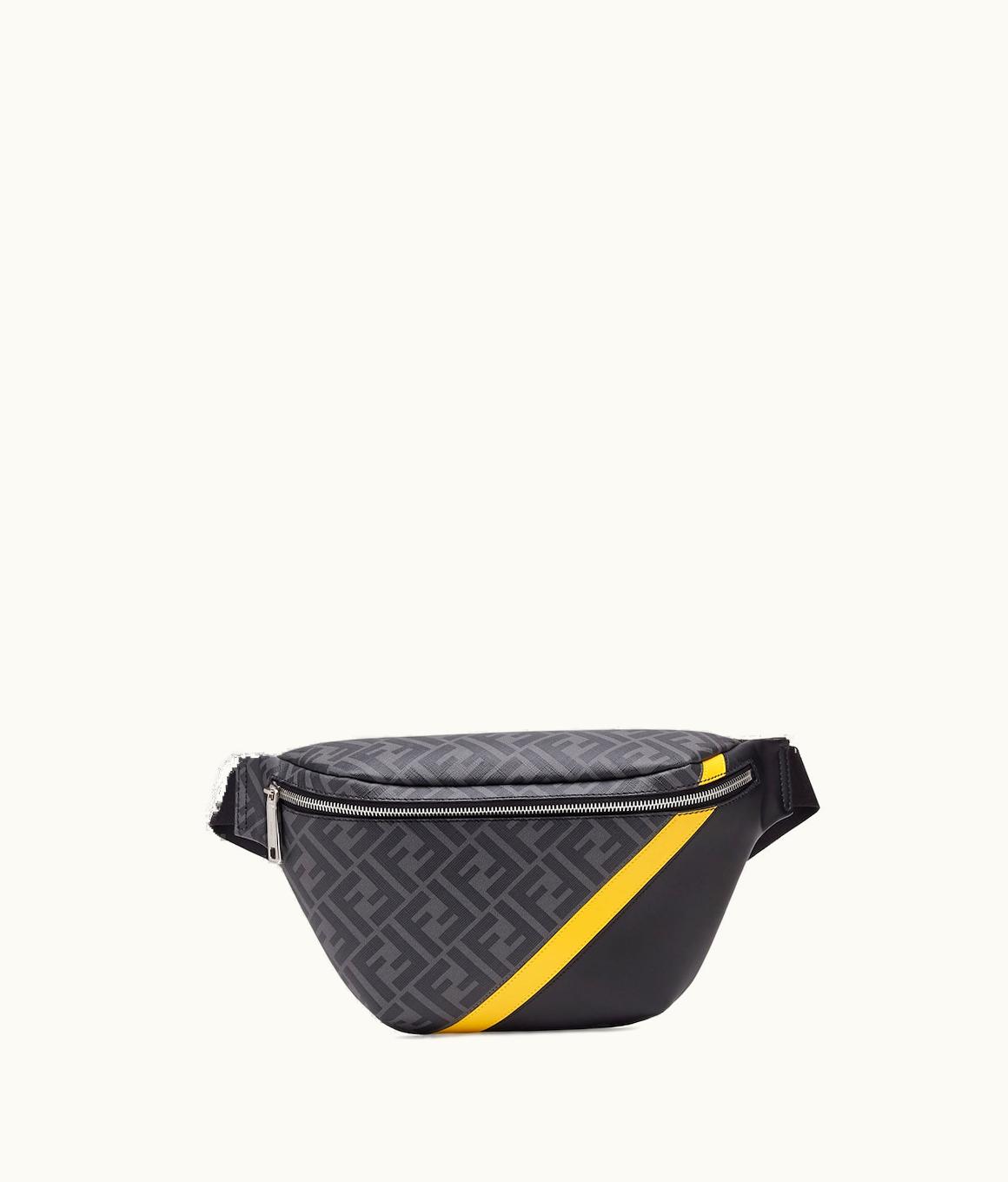 Fendi Fendi Belt Bag - Gray Fabric Belt Bag