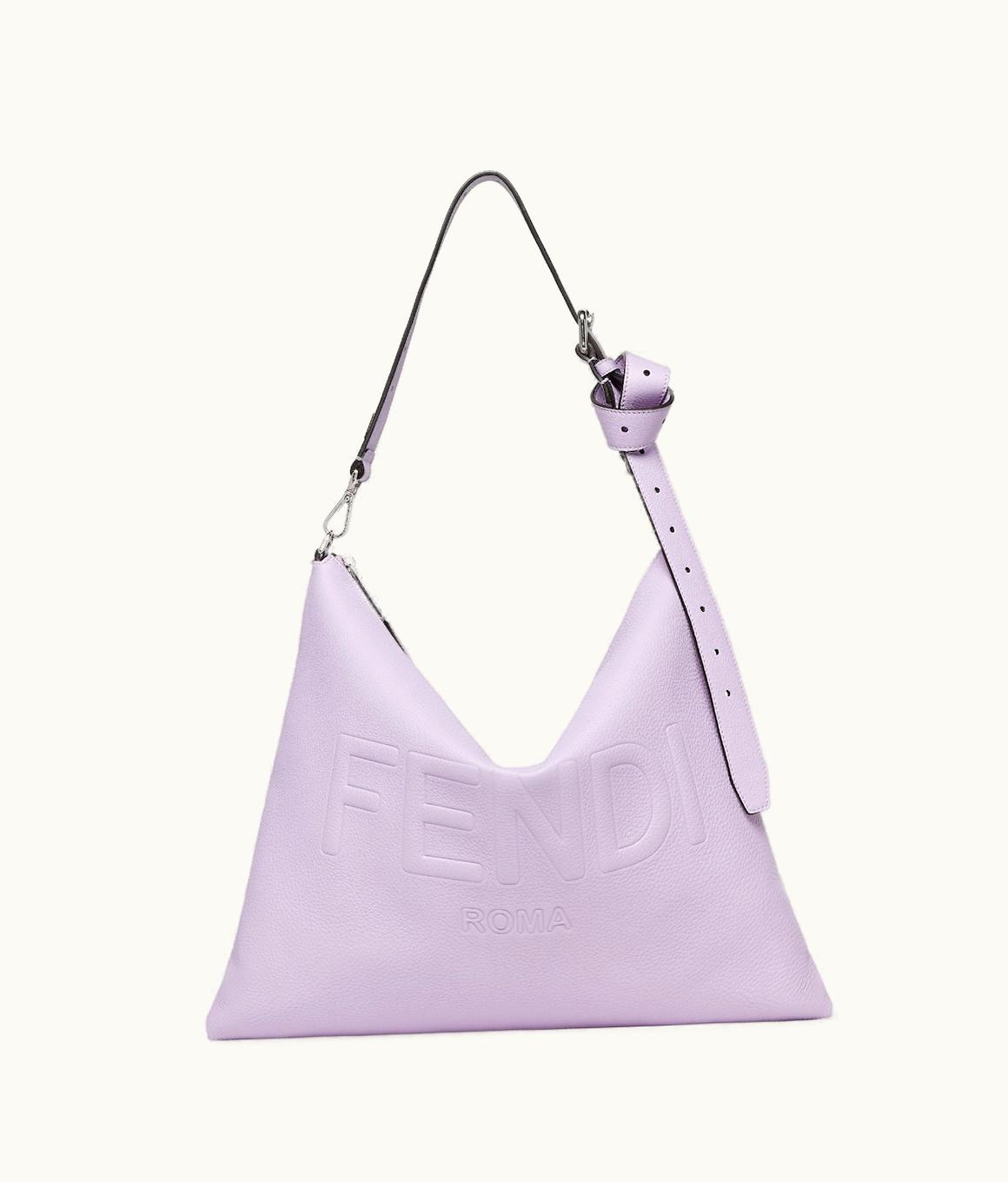 Fendi Fendi After Fendi Roma - Lilac Leather Bag