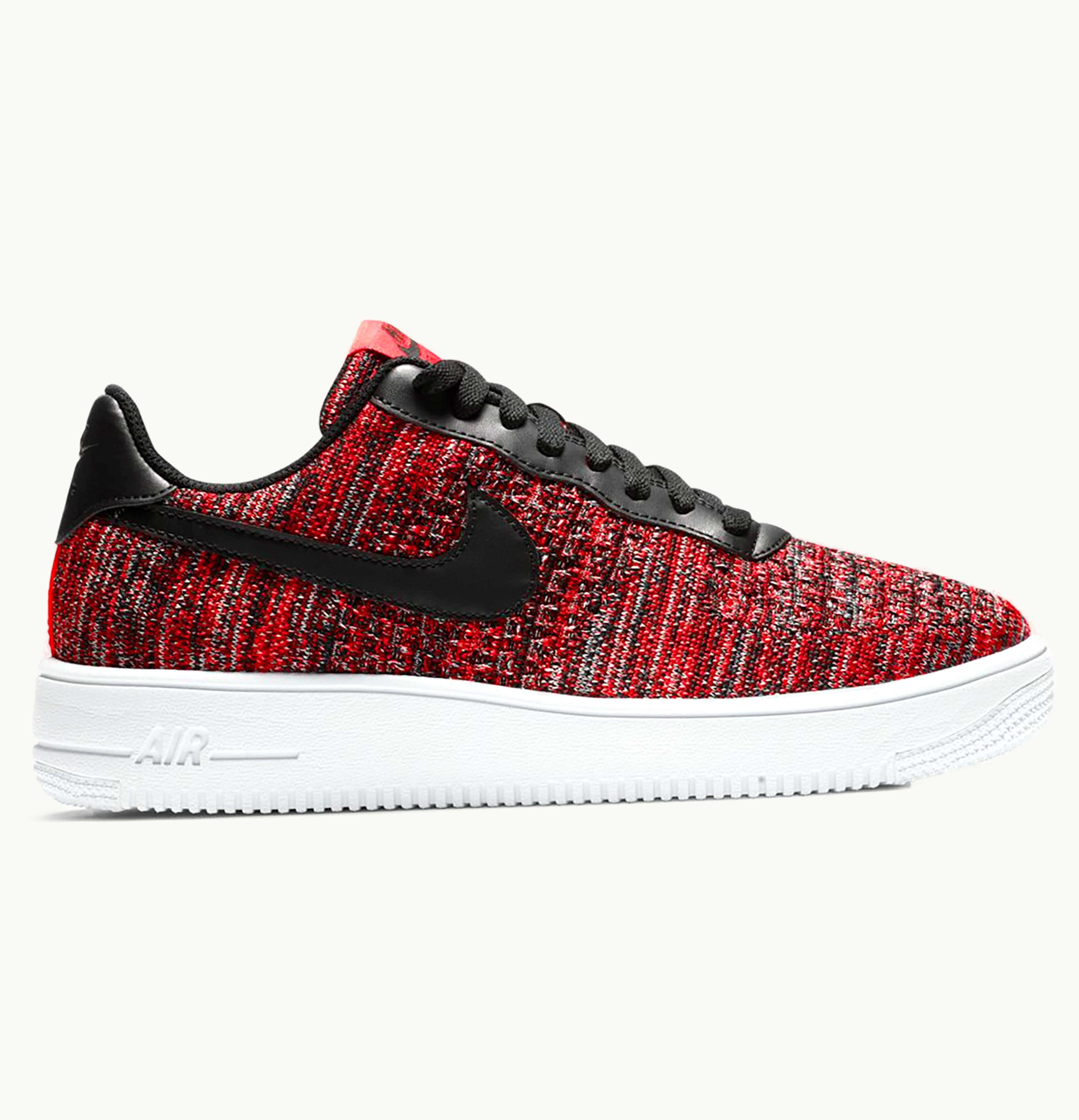 Nike Nike Air Force 1 Flyknit 2 University Red Black