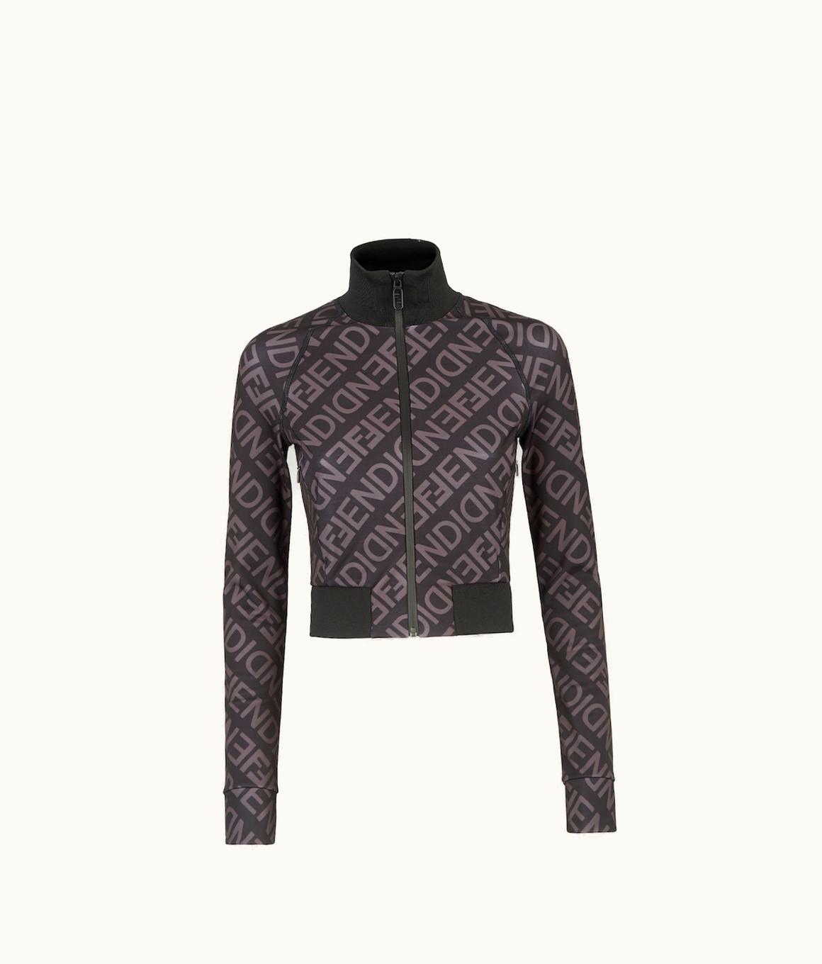 Fendi Fendi Ski Sweater - Black Thermal Fabric Sweater