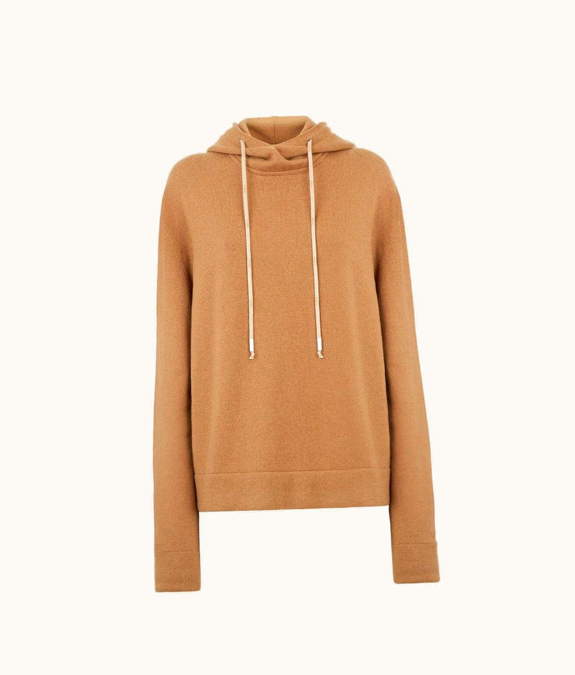 Fendi Fendi Sweatshirt - Dove Gray Eco Cashmere Sweatshirt