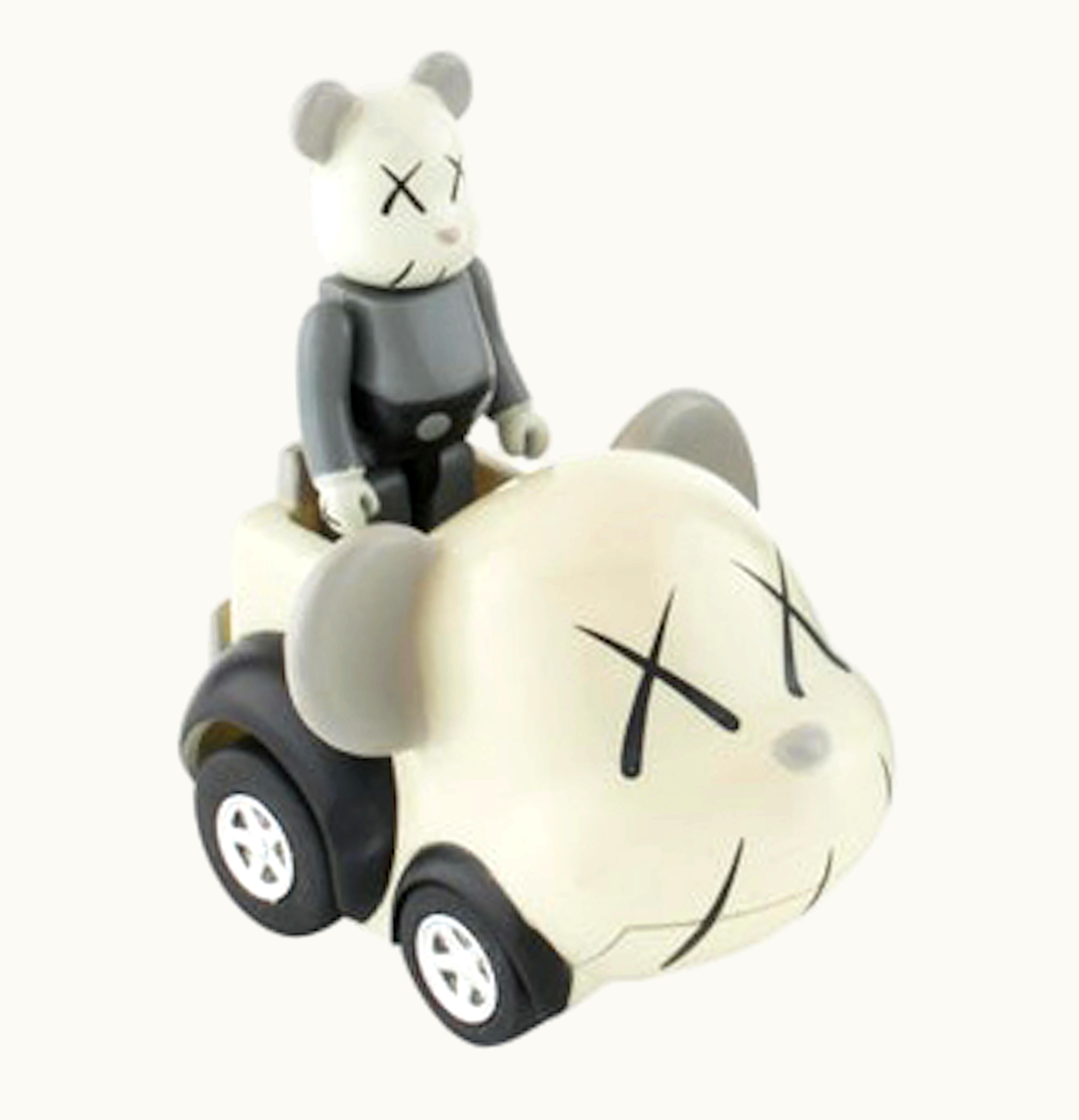 KAWS KAWS x Bearbrick x Takara Tomy Choro Q Figure Car Set Brown