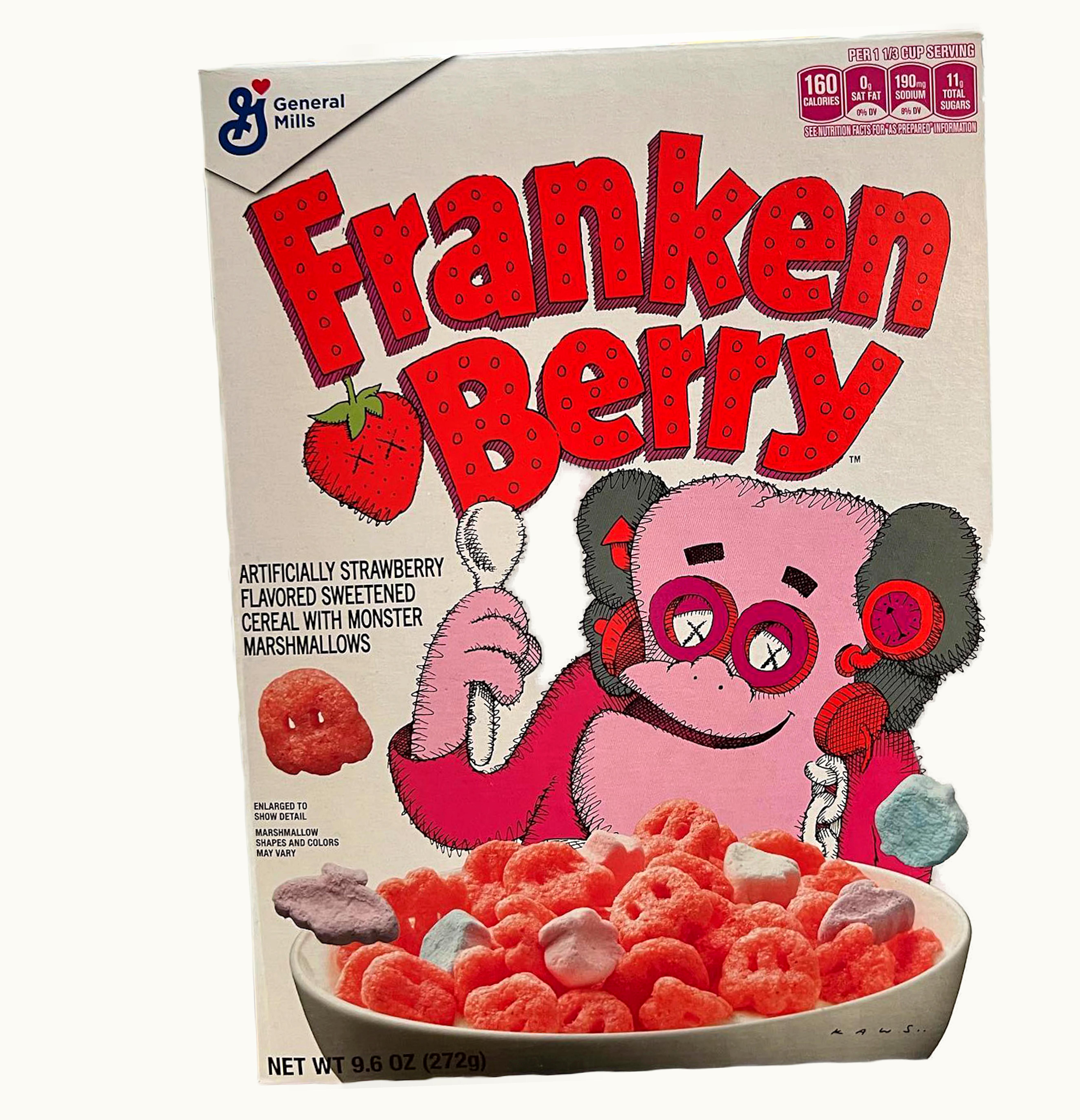 KAWS KAWS Monsters Franken Berry Cereal Not Fit For Human Consumption