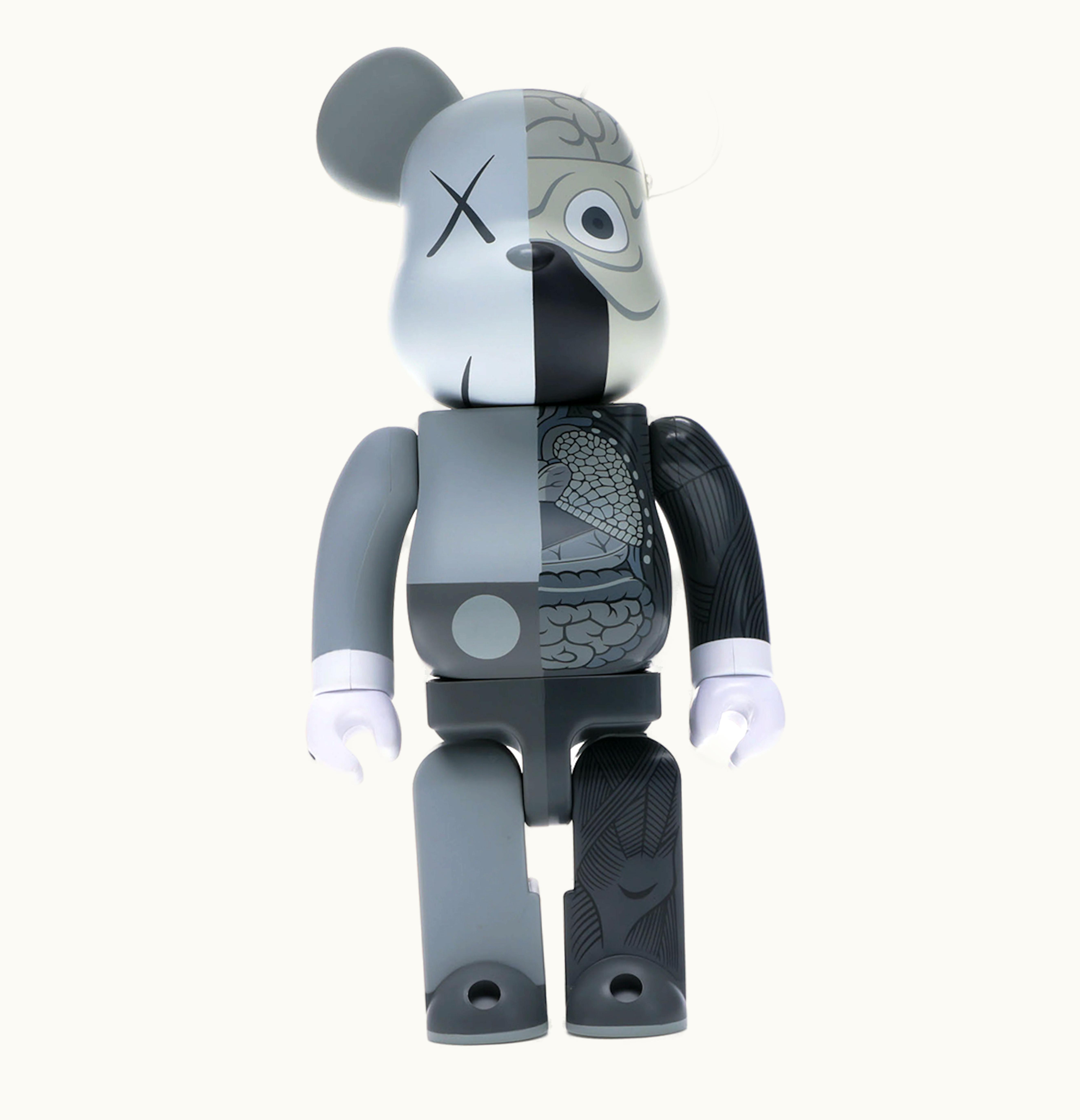 KAWS KAWS Bearbrick Dissected 400 Grey