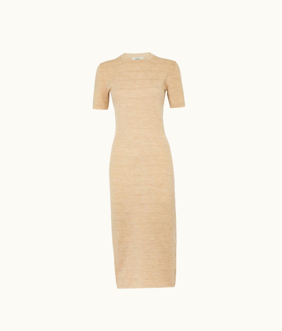 Fendi Fendi Dress - Beige Wool Dress