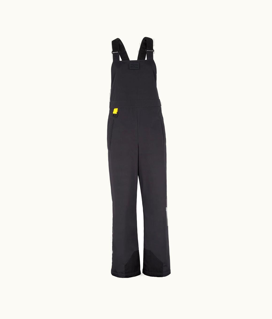 Fendi Fendi Ski Salopettes - Black Tech Fabric Ski Salopettes