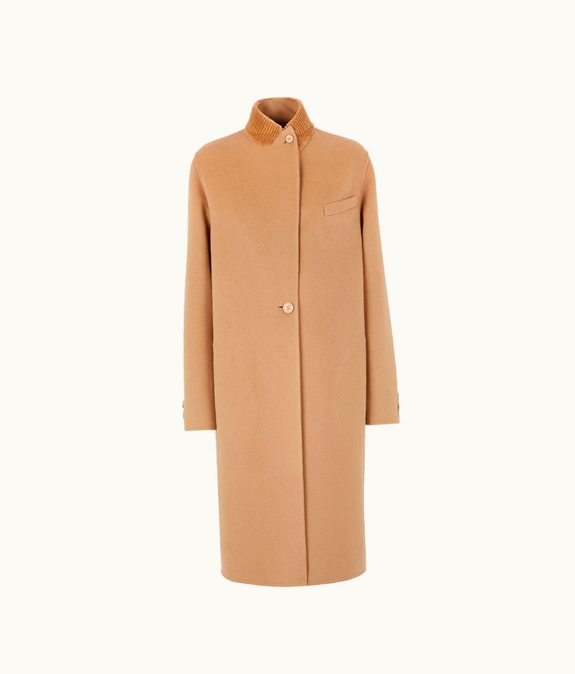 Fendi Fendi Coat - Camel-colored Cashmere Coat