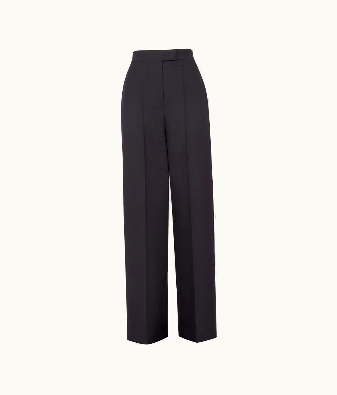 Fendi Fendi Pants - Black Grain De Poudre Pants