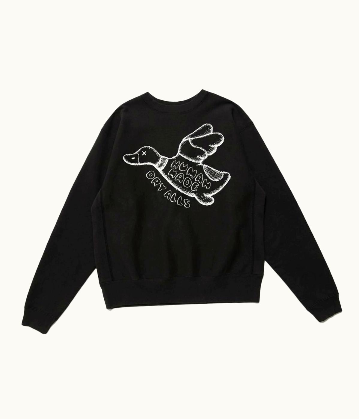 KAWS KAWS x Human Made 2 Sweatshirt Black