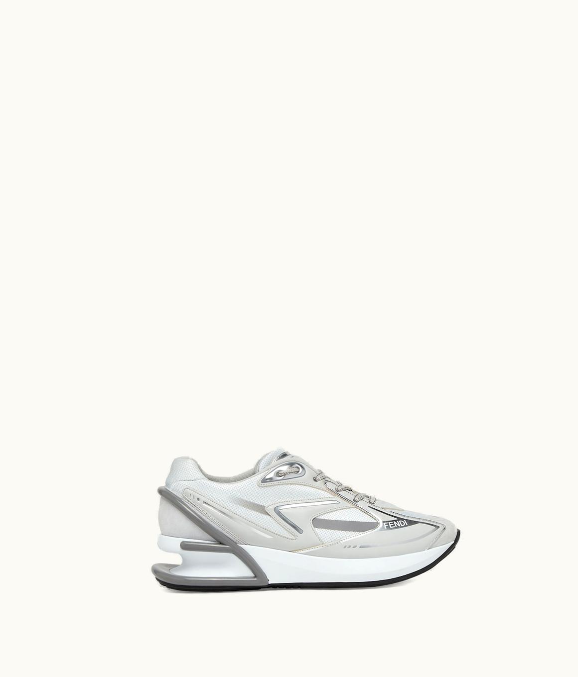 Fendi Fendi First 1 - Gray Fabric Trainers