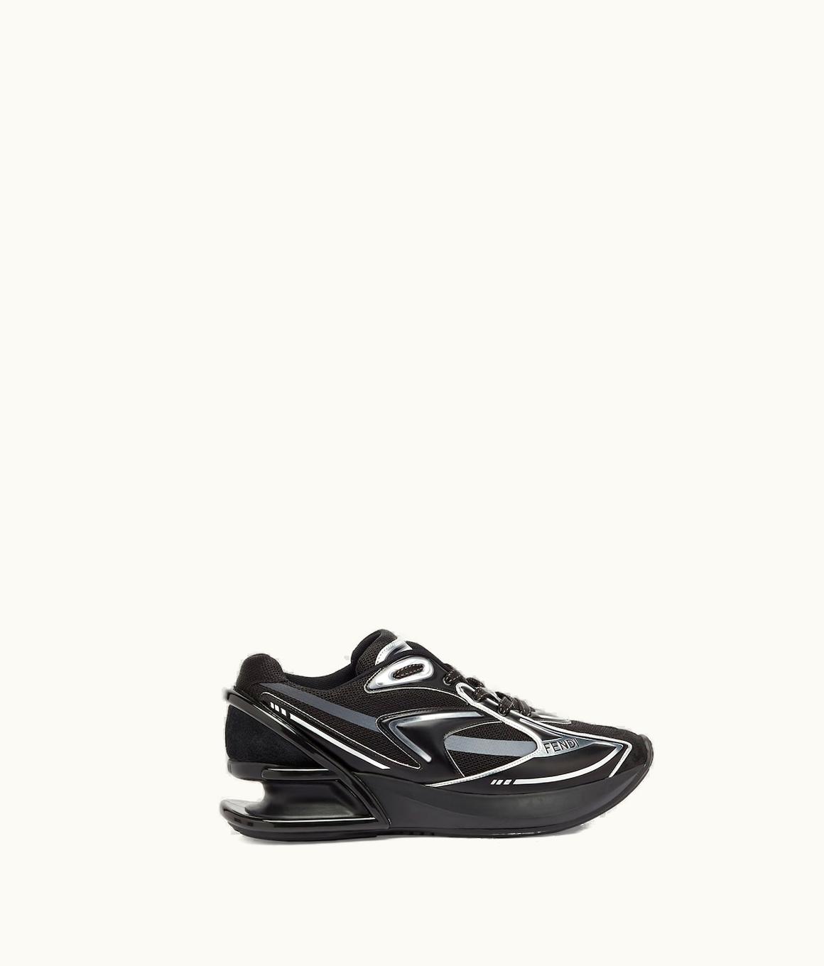 Fendi Fendi First 1 - Black Fabric Running Shoes