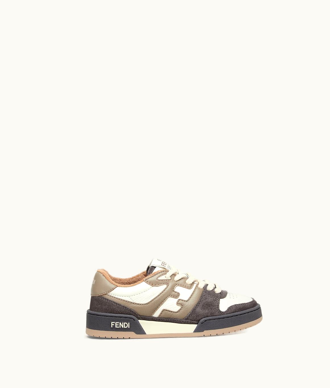 Fendi Fendi Match - Multicolor Leather Low-Tops