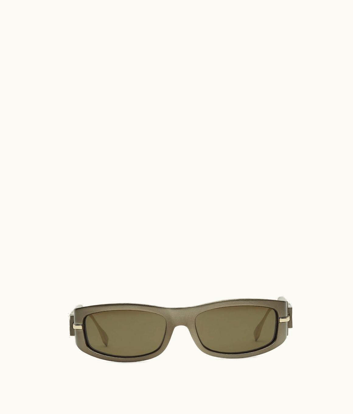 Fendi Fendigraphy - Gray Acetate Sunglasses