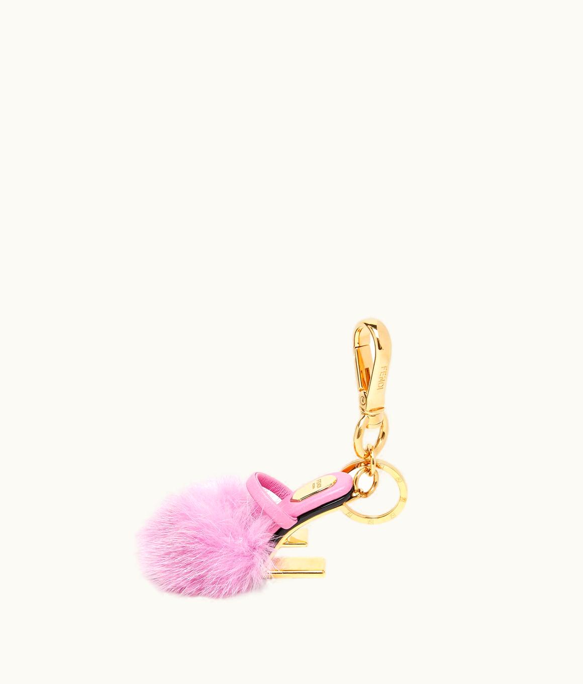 Fendi Fendi First Shoes Charm - Pink Mink Charm