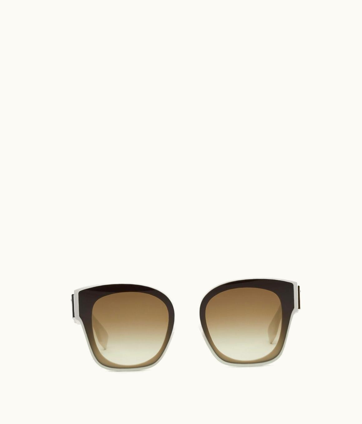 Fendi Fendi First - Low Bridge Fit Ivory Acetate Sunglasses