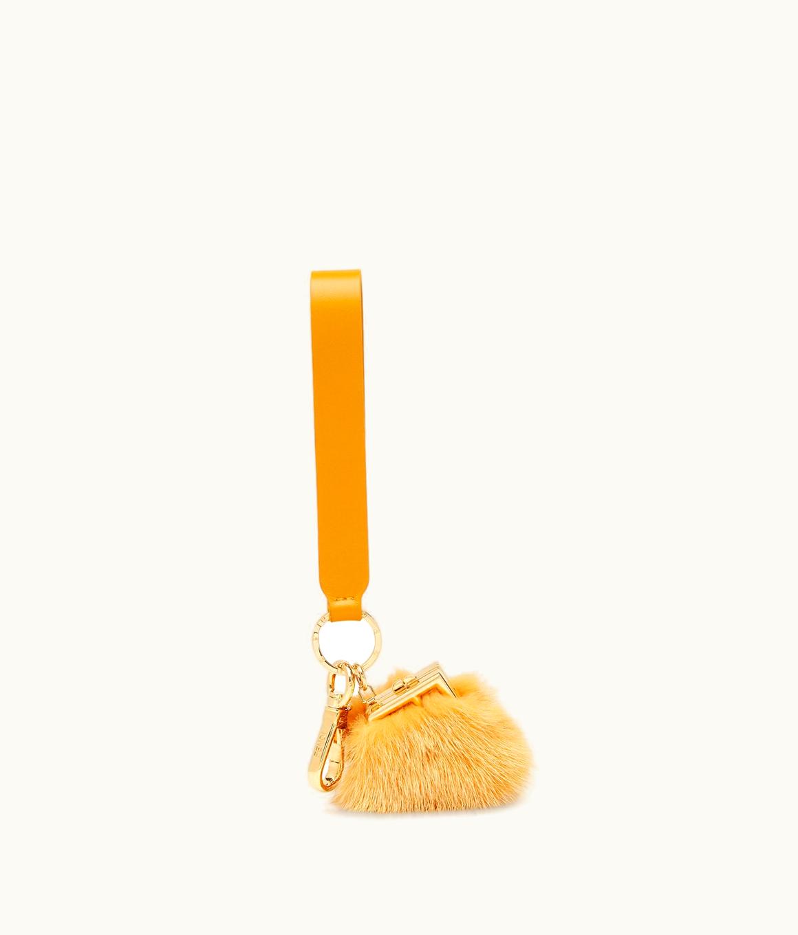 Fendi Fendi First Bag Charm - Yellow Mink Charm