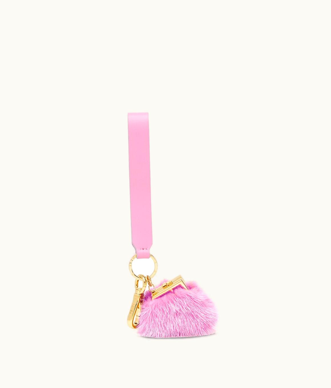Fendi Fendi First Bag Charm - Pink Mink Charm