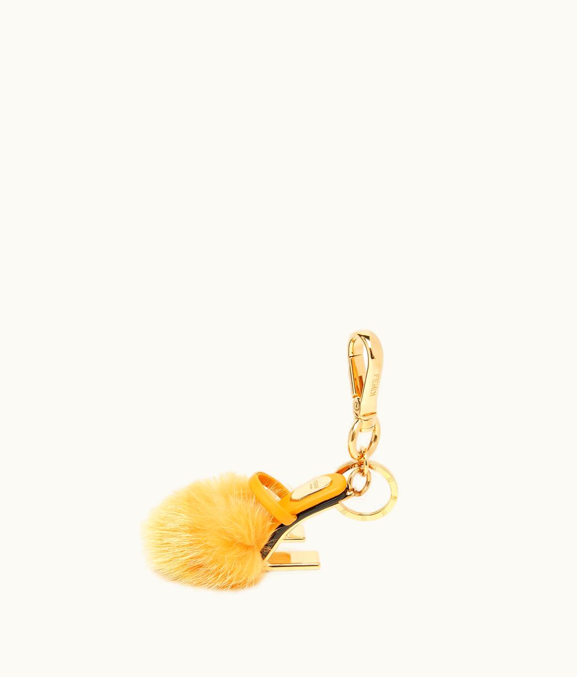 Fendi Fendi First Shoes Charm - Yellow Mink Charm
