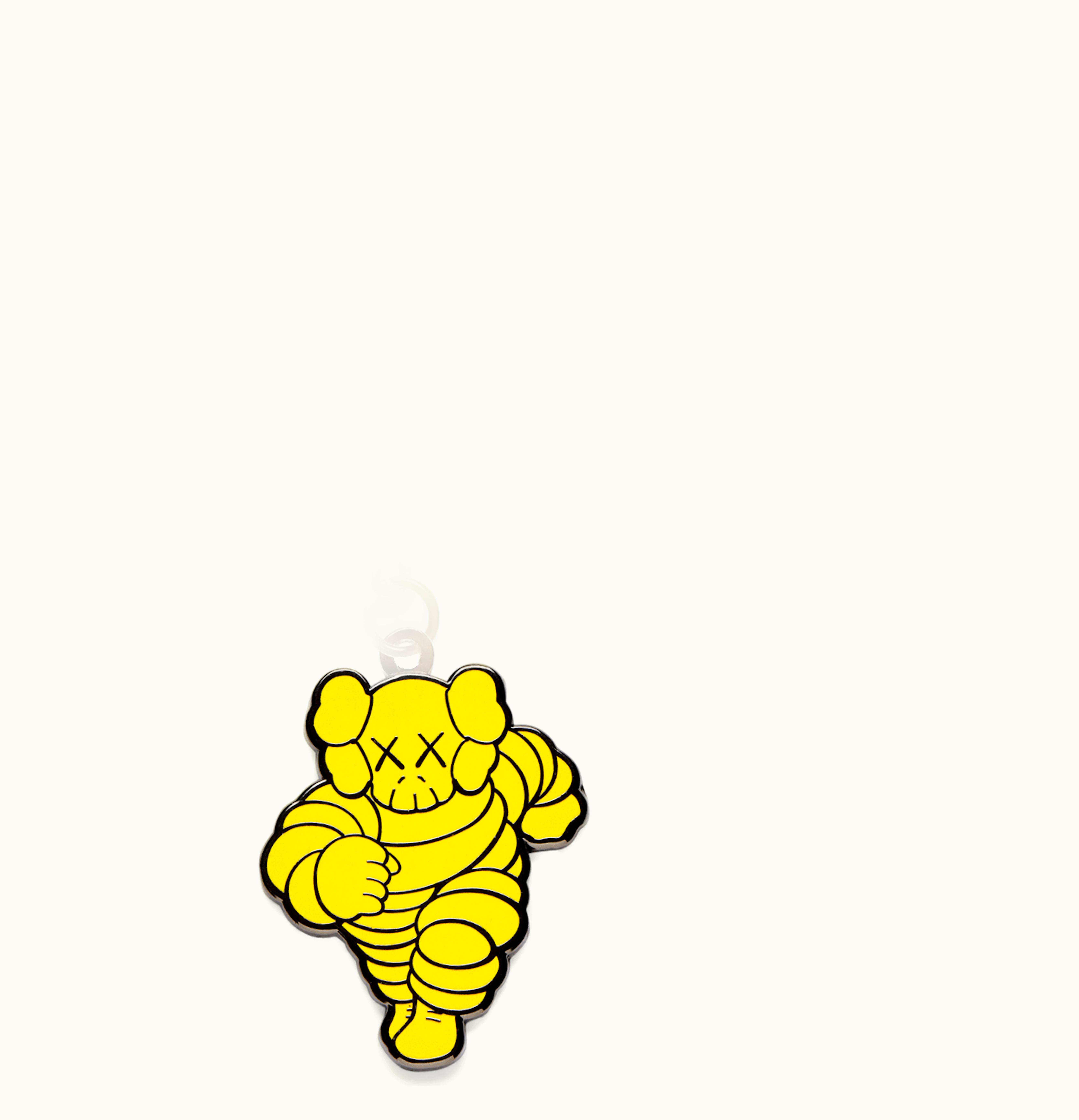 KAWS KAWS Chum Keyring Yellow