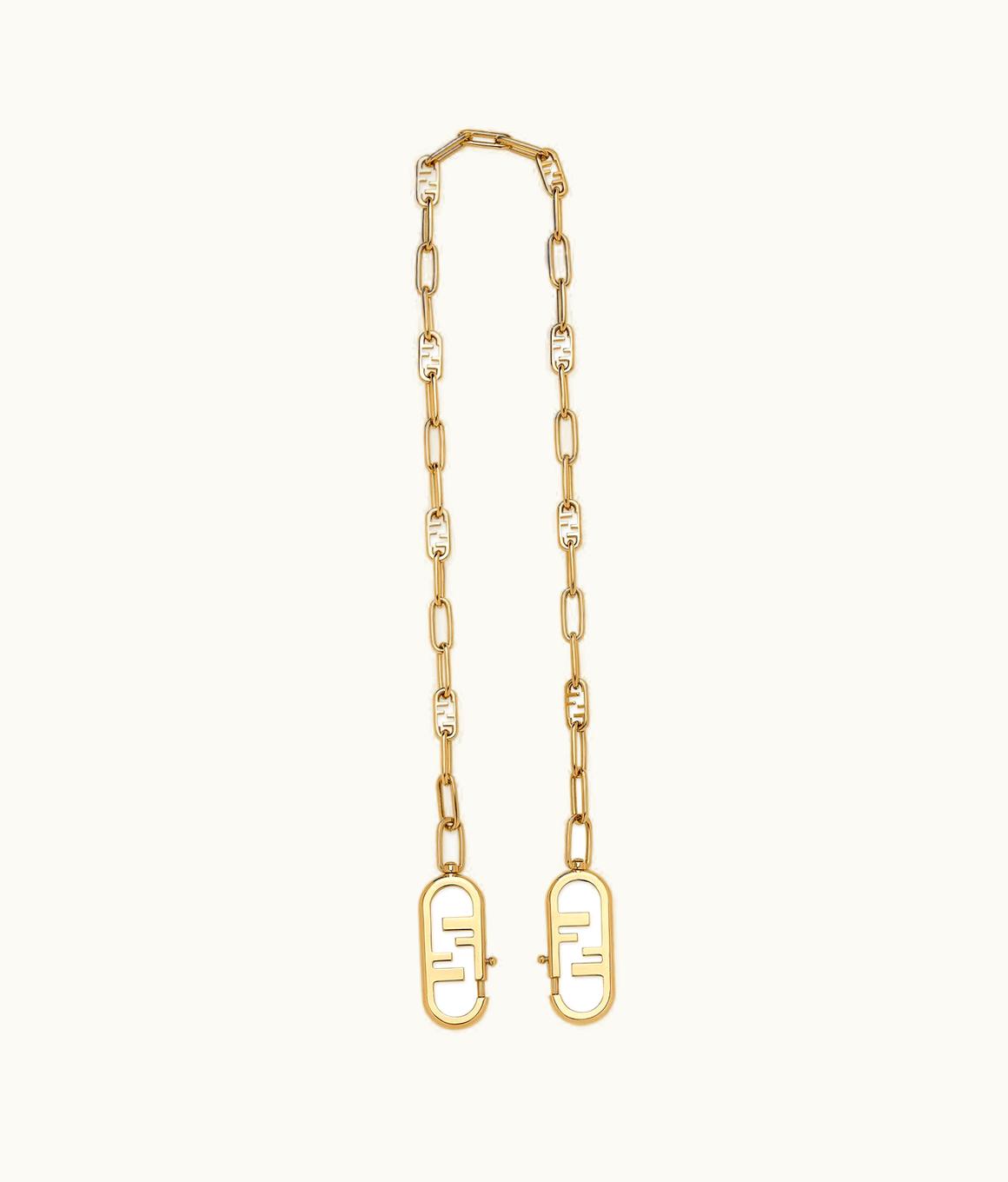 Fendi Fendi Strap You - Gold-colored Metal Shoulder Strap 8AV371AHO5F0CFK