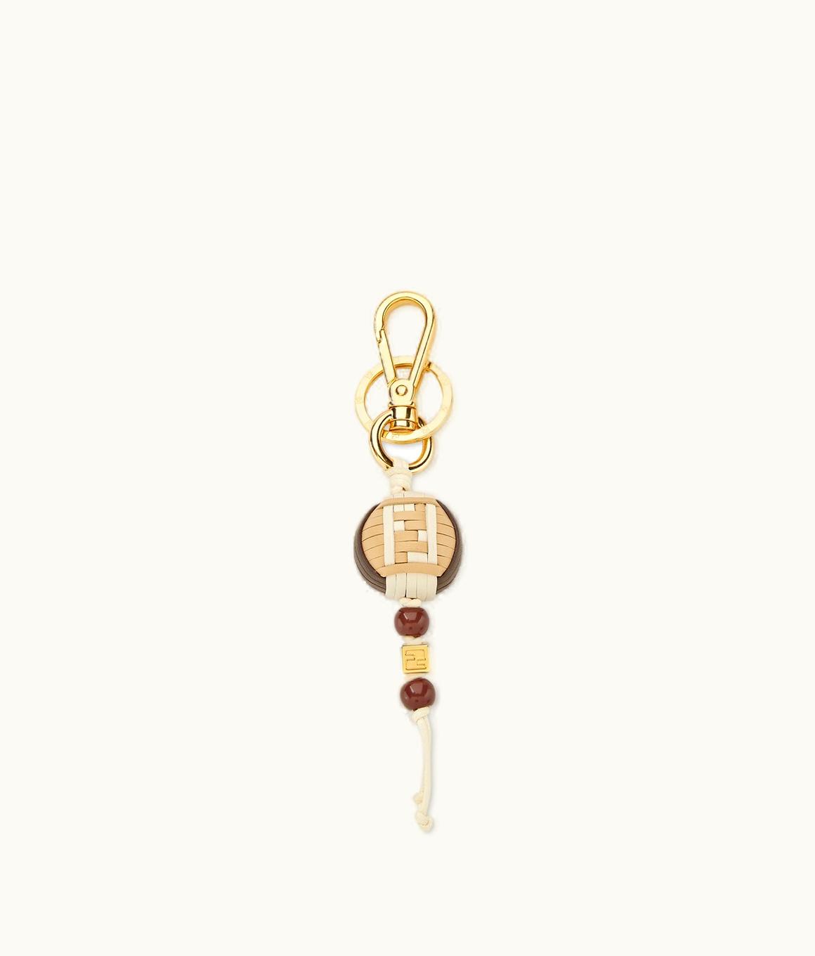 Fendi Fendi Key Ring - Two-tone Braided Key Ring