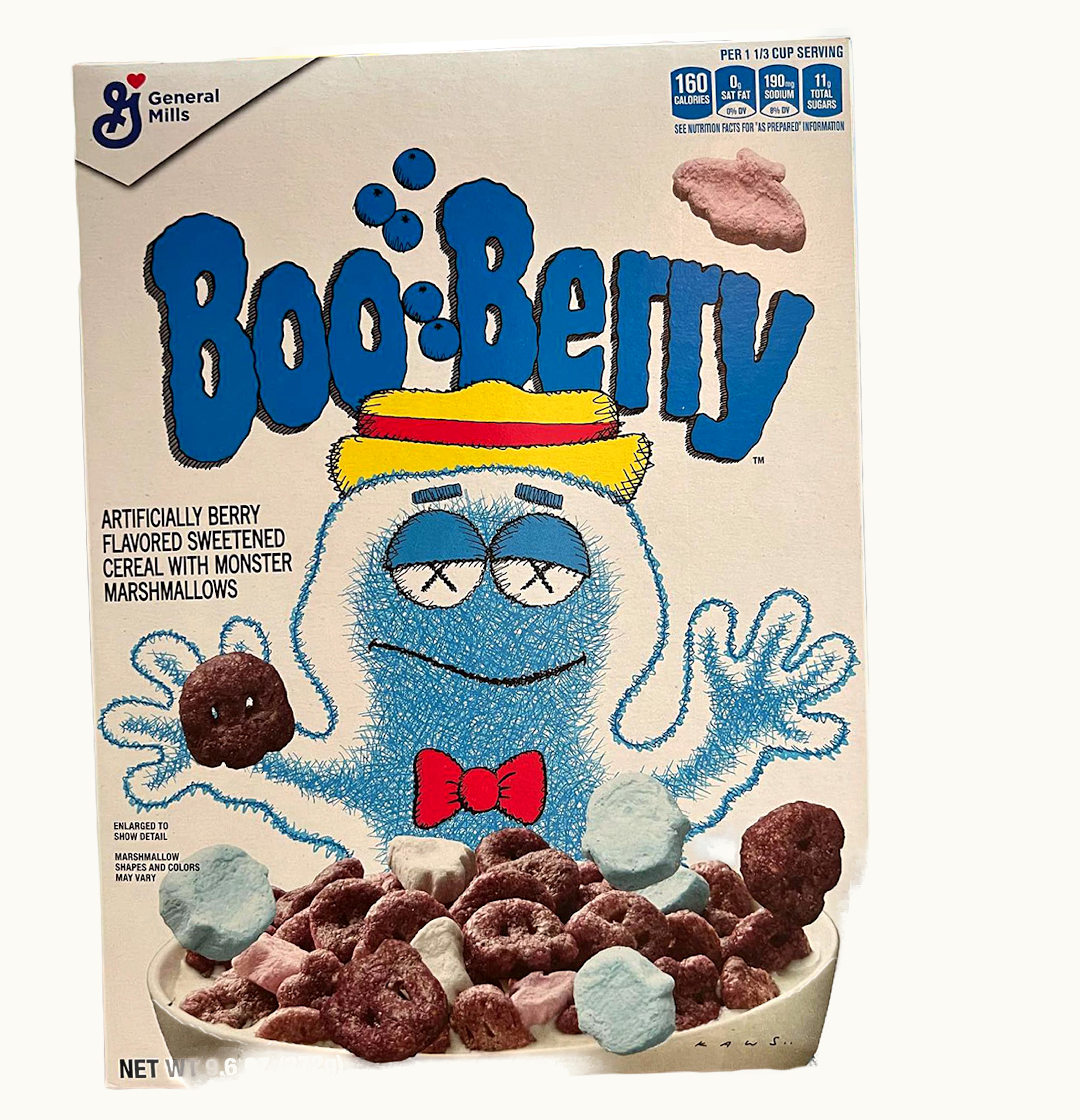 KAWS KAWS Monsters Boo Berry Cereal Not Fit For Human Consumption