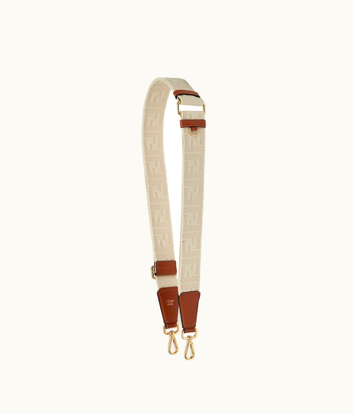 Fendi Fendi Strap You - Ivory Ribbon Shoulder Strap