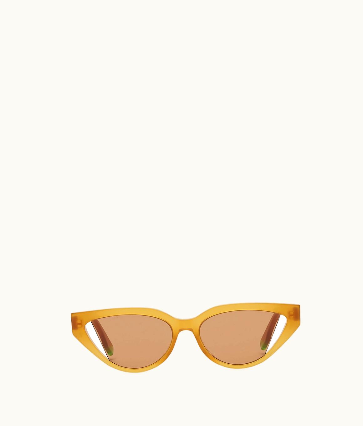 Fendi Fendi Way - Sunglasses In Transparent Caramel Acetate