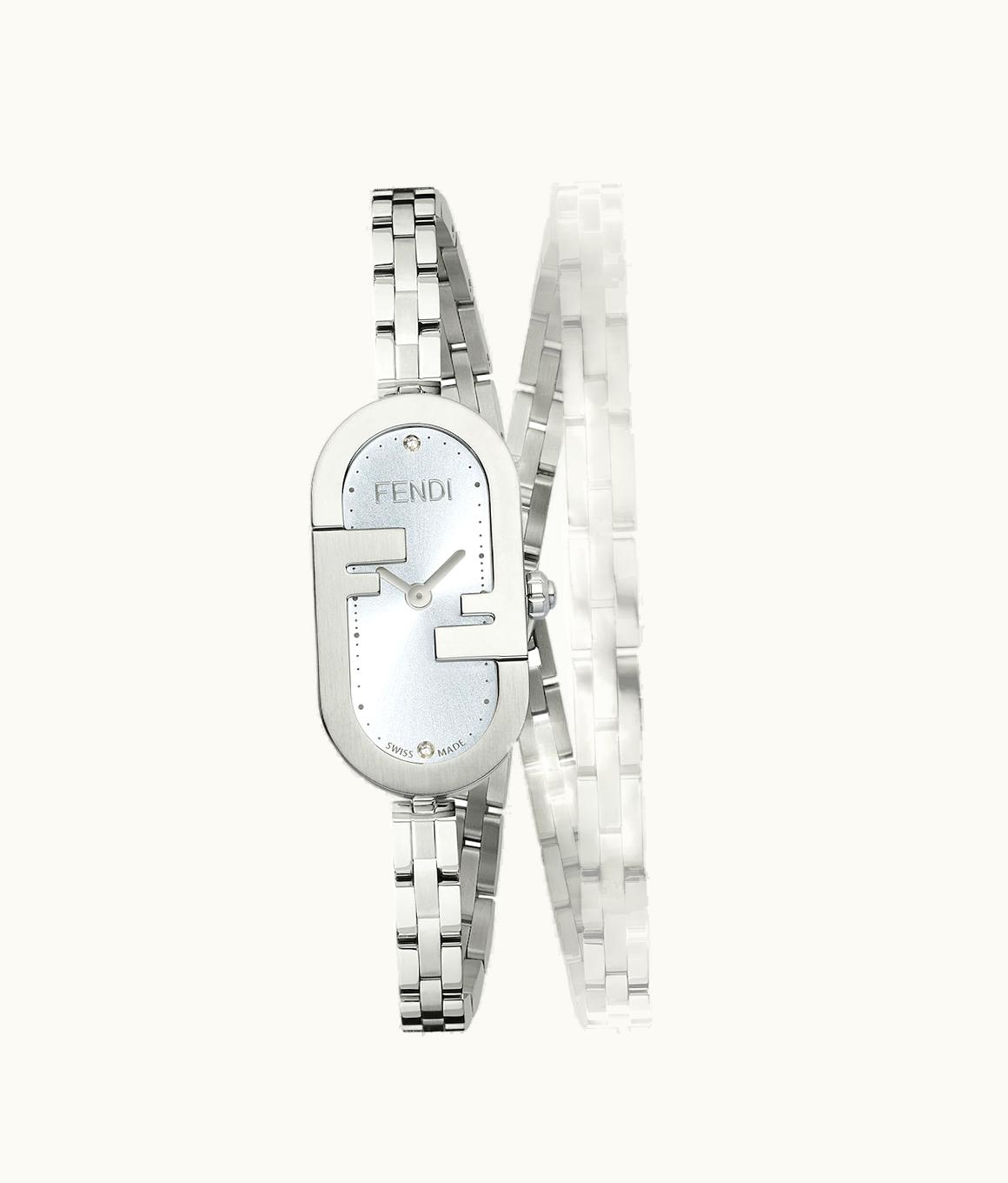 Fendi Fendi O’lock Vertical - 14.80 X 28.30 MM - Oval Watch With O’lock Logo FOW969A5UFF0HH3