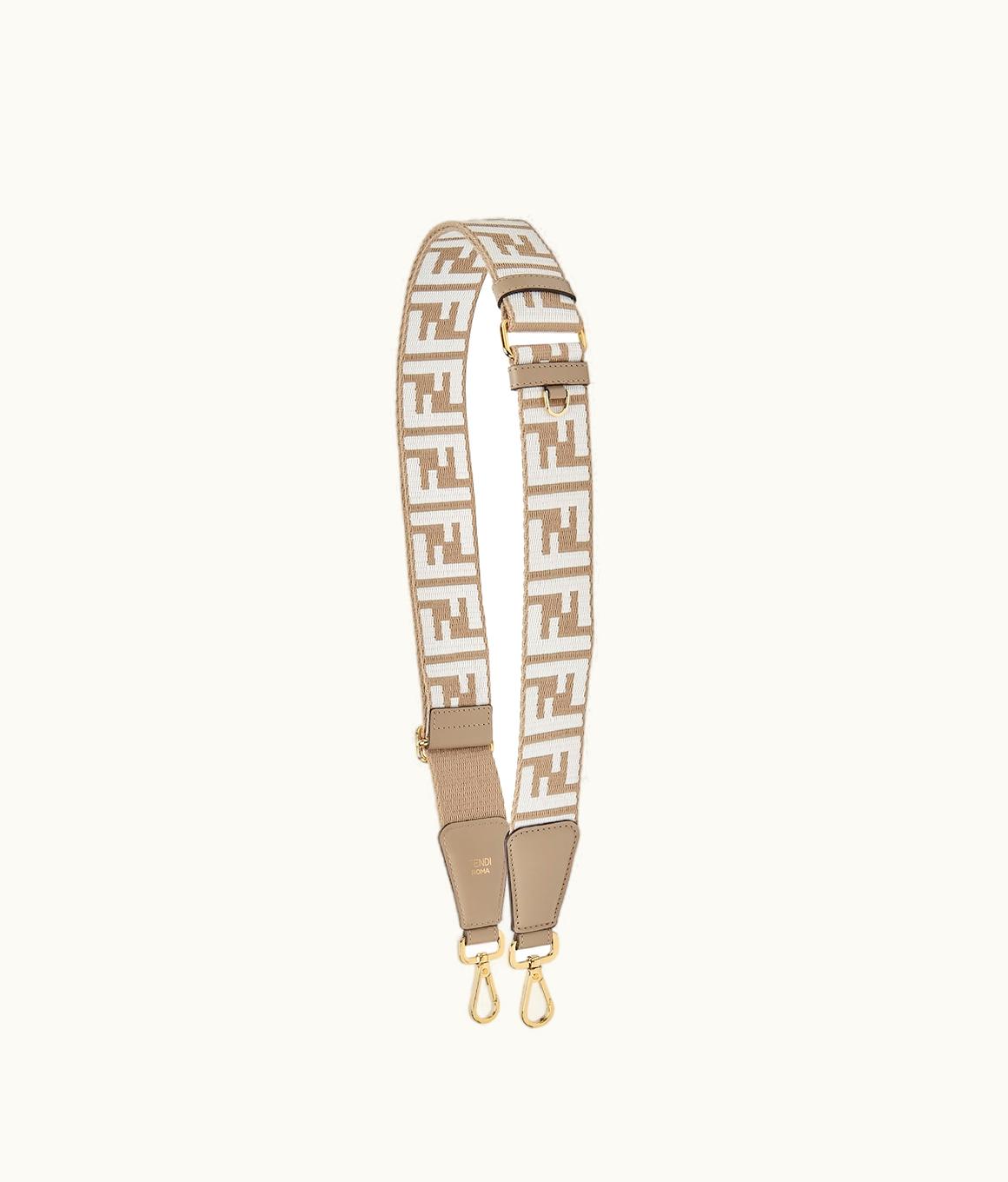 Fendi Fendi Strap You - Multicolor FF Jacquard Webbing Shoulder Strap