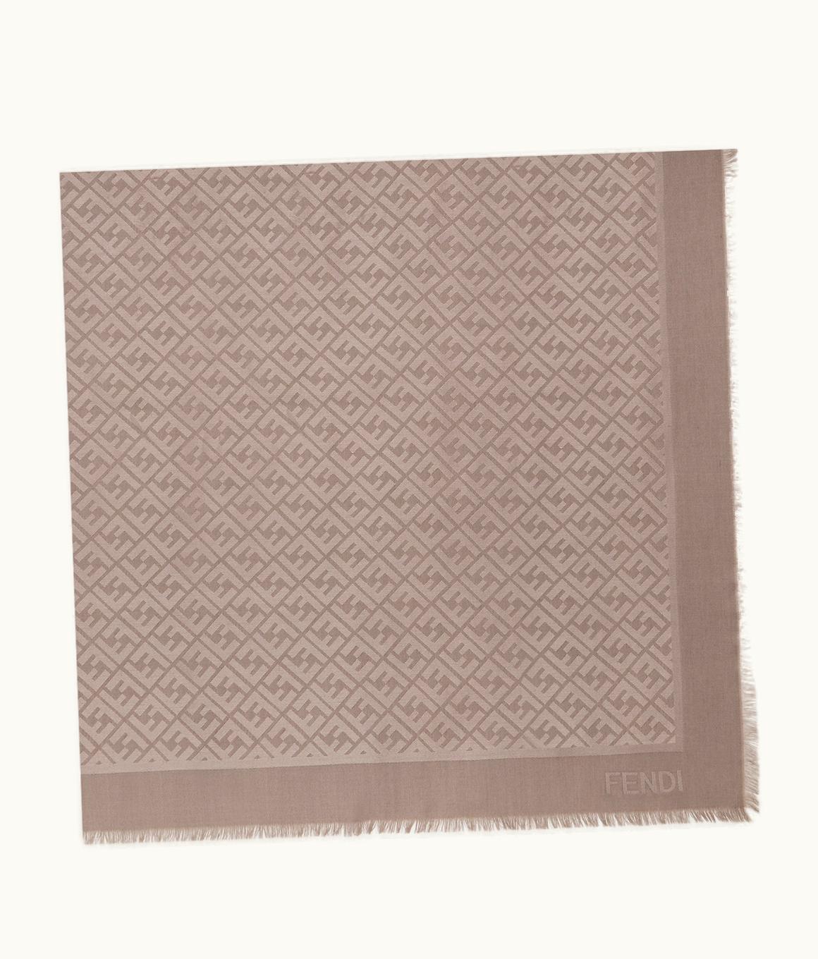Fendi Fendi FF Shawl - Dove Gray Lurex Shawl