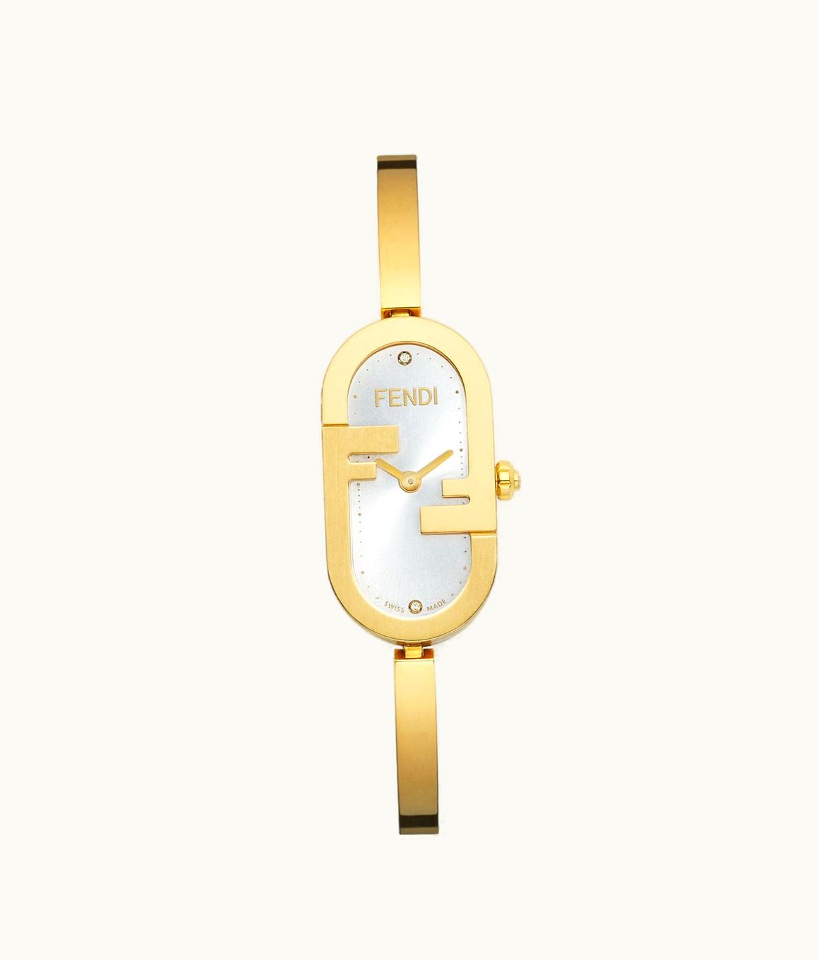 Fendi Fendi O’lock Vertical - 14.80 X 28.30 MM - Oval Watch With FF Logo FOW958A2YOF0HH3