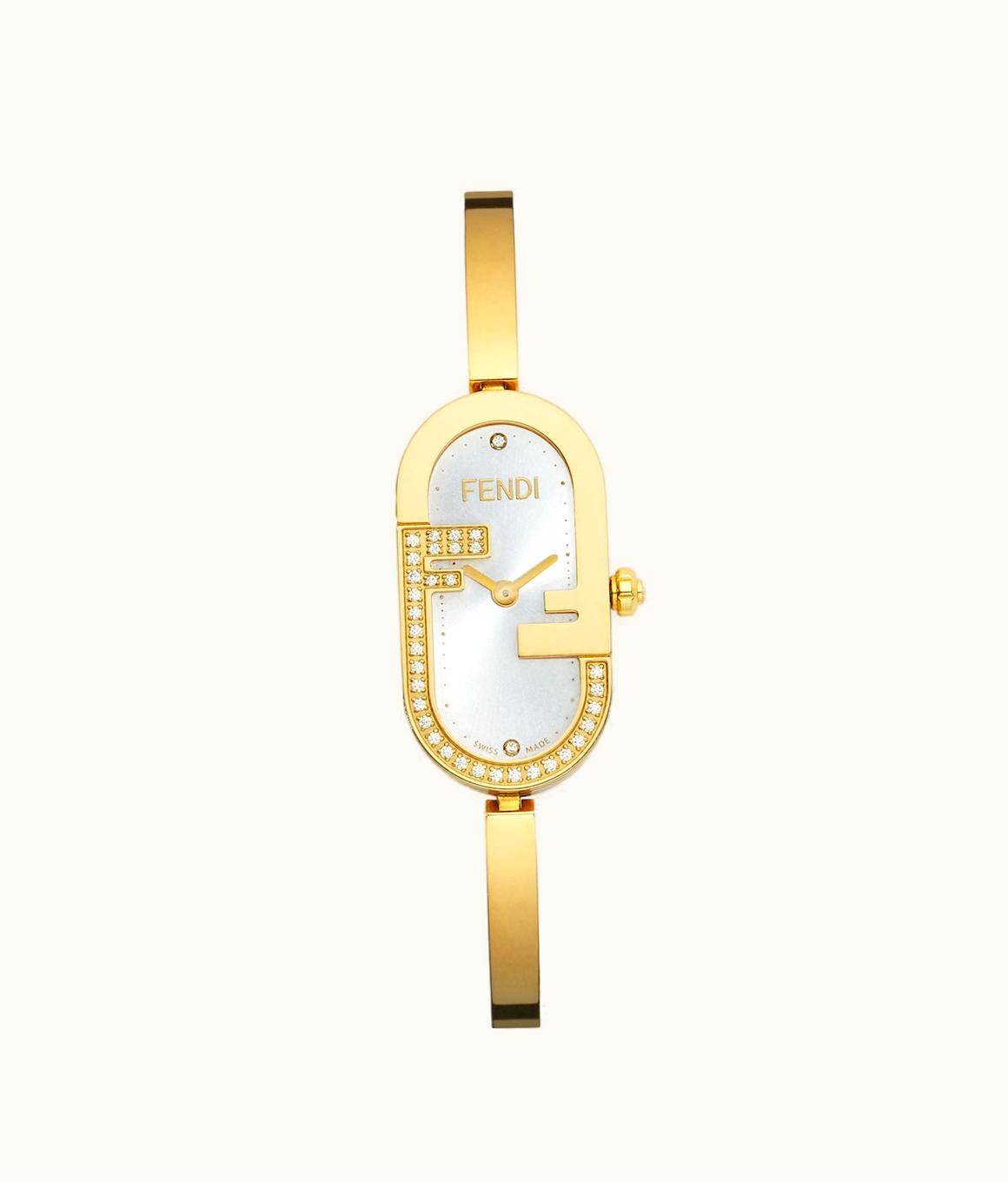 Fendi Fendi O’lock Vertical - 14.80 X 28.30 MM - Oval Watch With FF Logo FOW957A2YOF0HH3