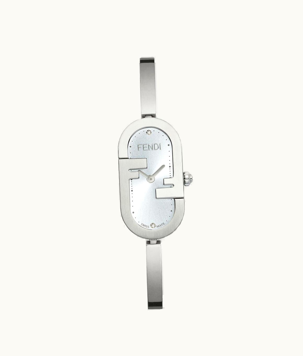 Fendi Fendi O’lock Vertical - 14.80 X 28.30 MM - Oval Watch With FF Logo FOW957A5UFF0HH3
